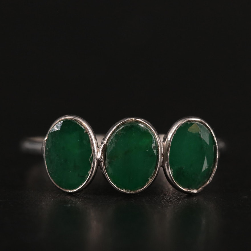 14K Emerald Ring