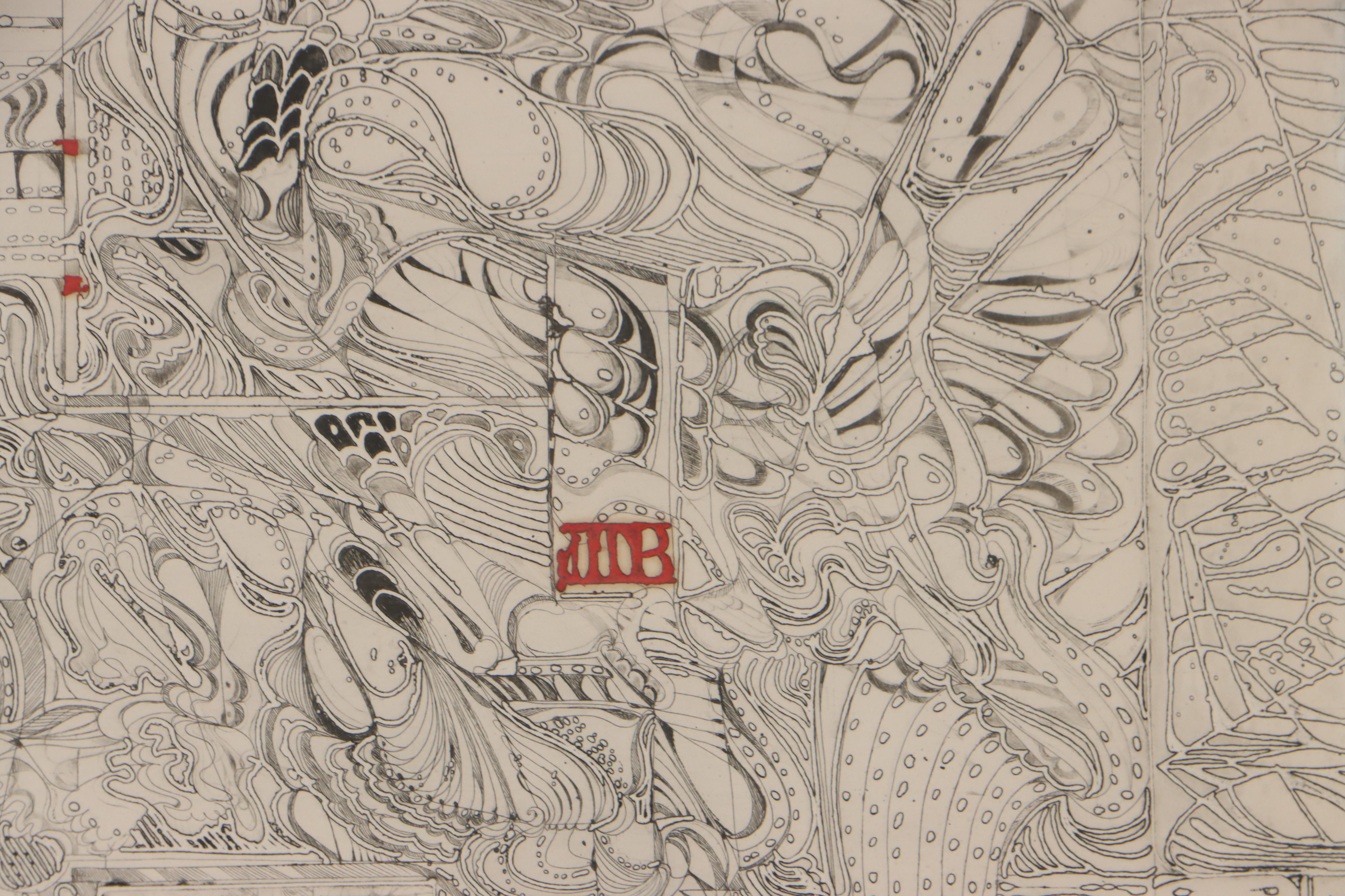 Krystyna Smiechowska Etching, 1972