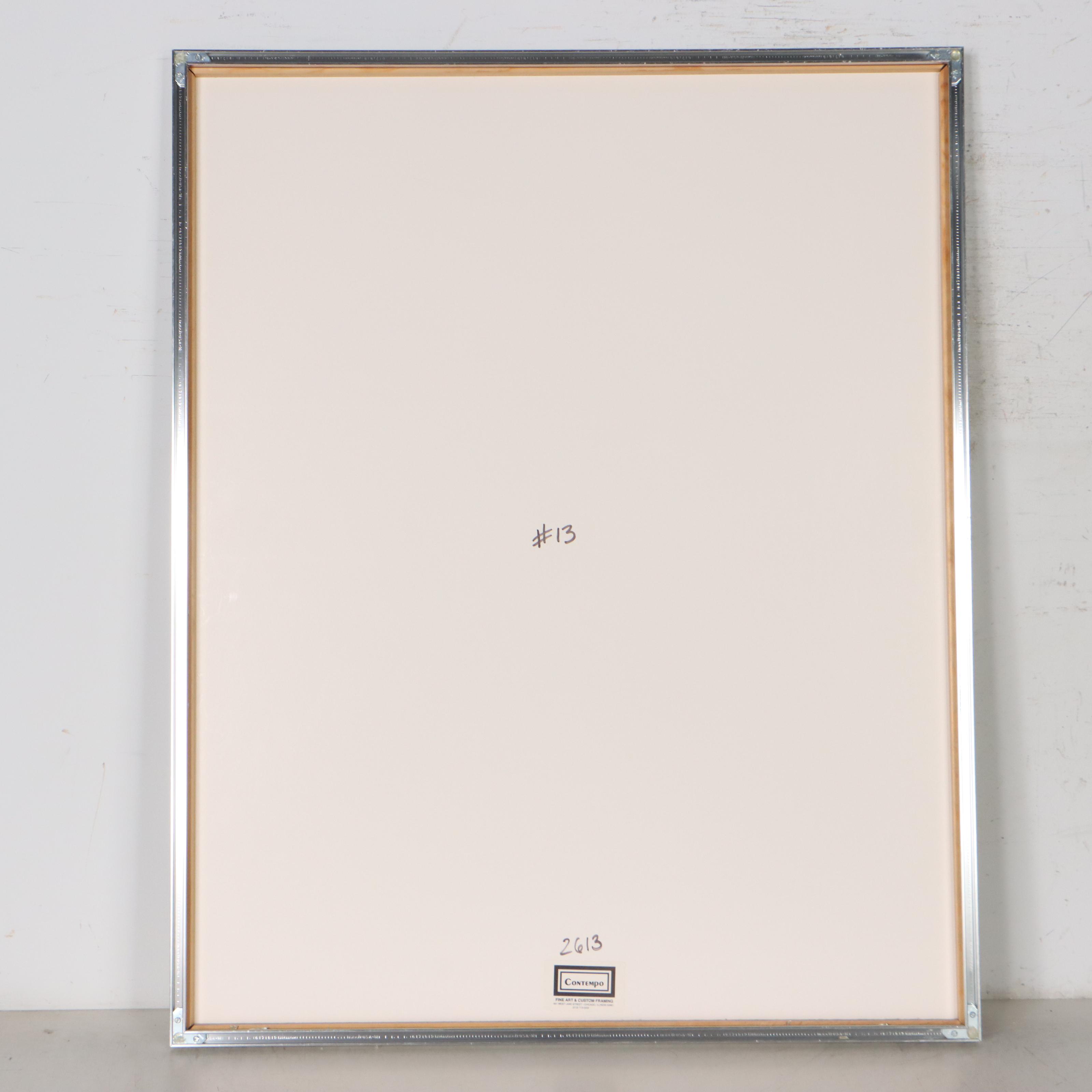 Krystyna Smiechowska Etching, 1972