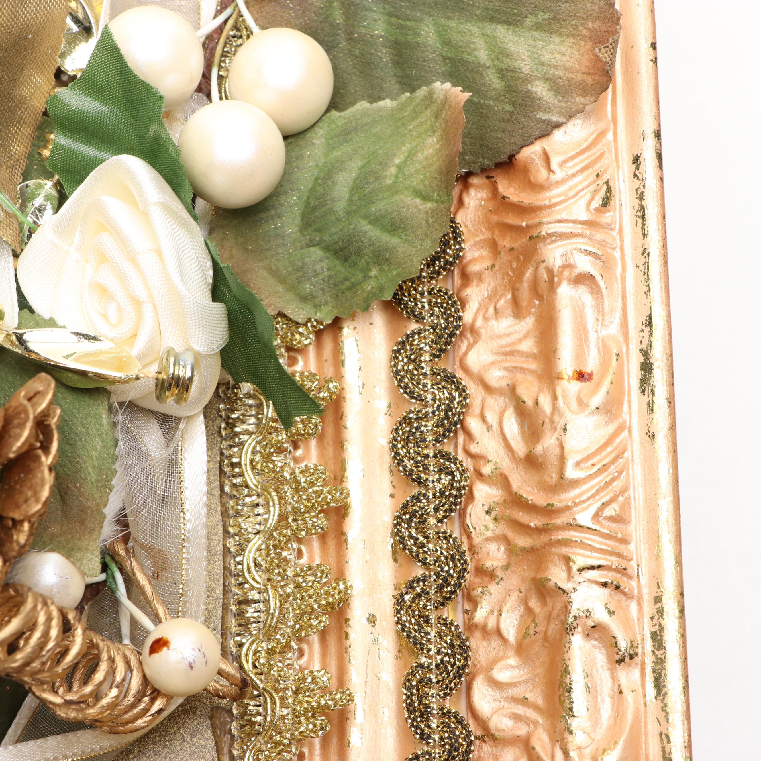 Santa Table Top Shadow Box