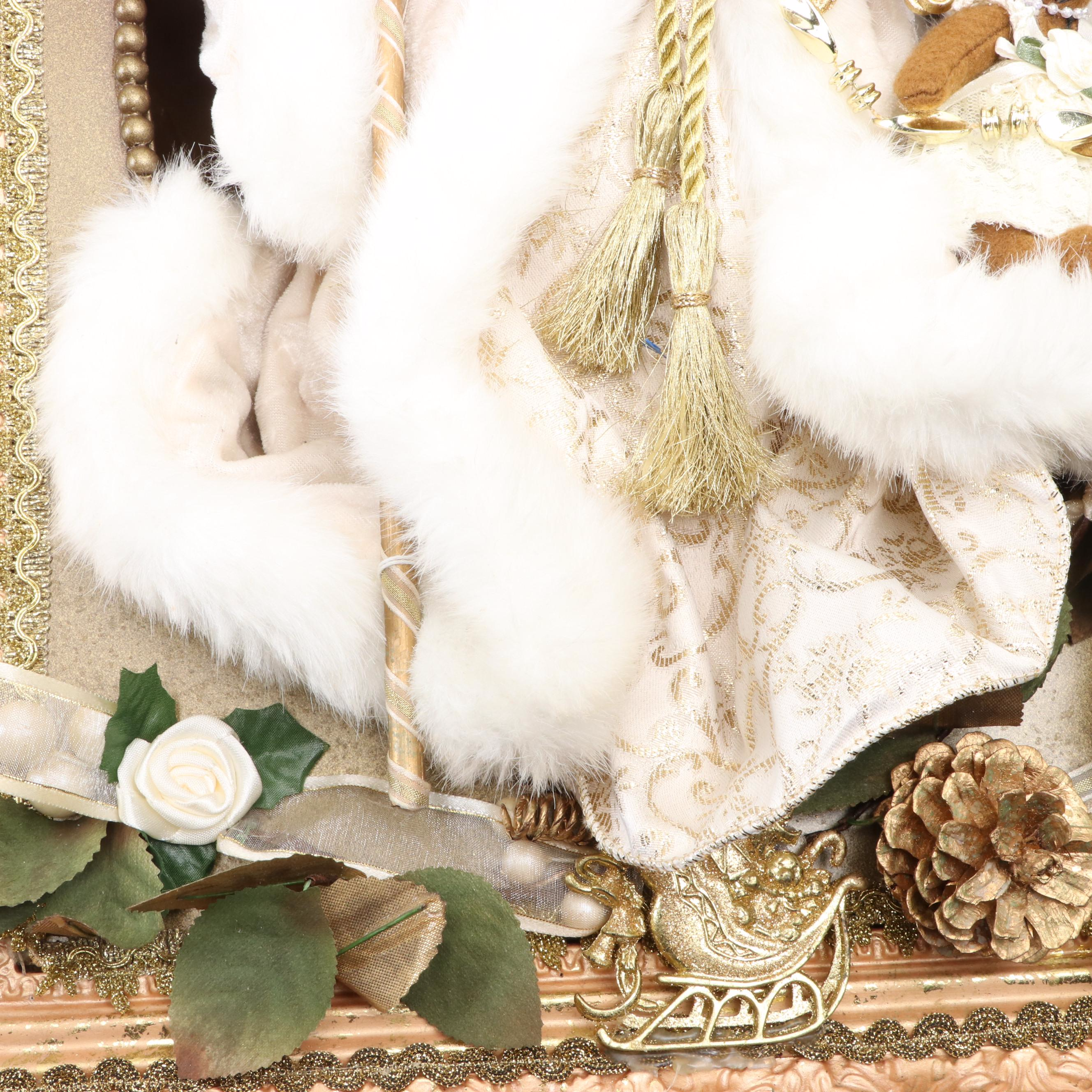 Santa Table Top Shadow Box