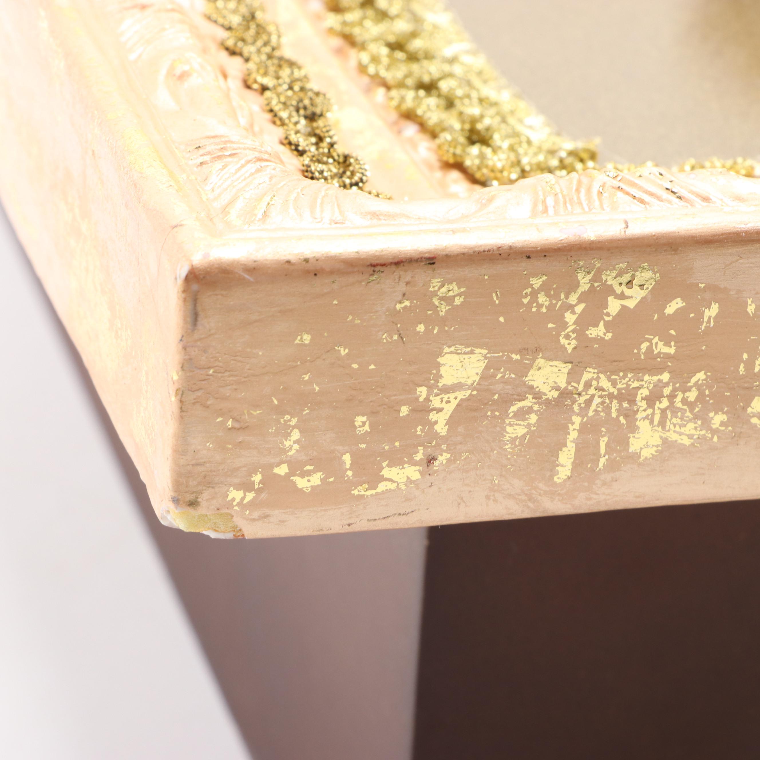 Santa Table Top Shadow Box