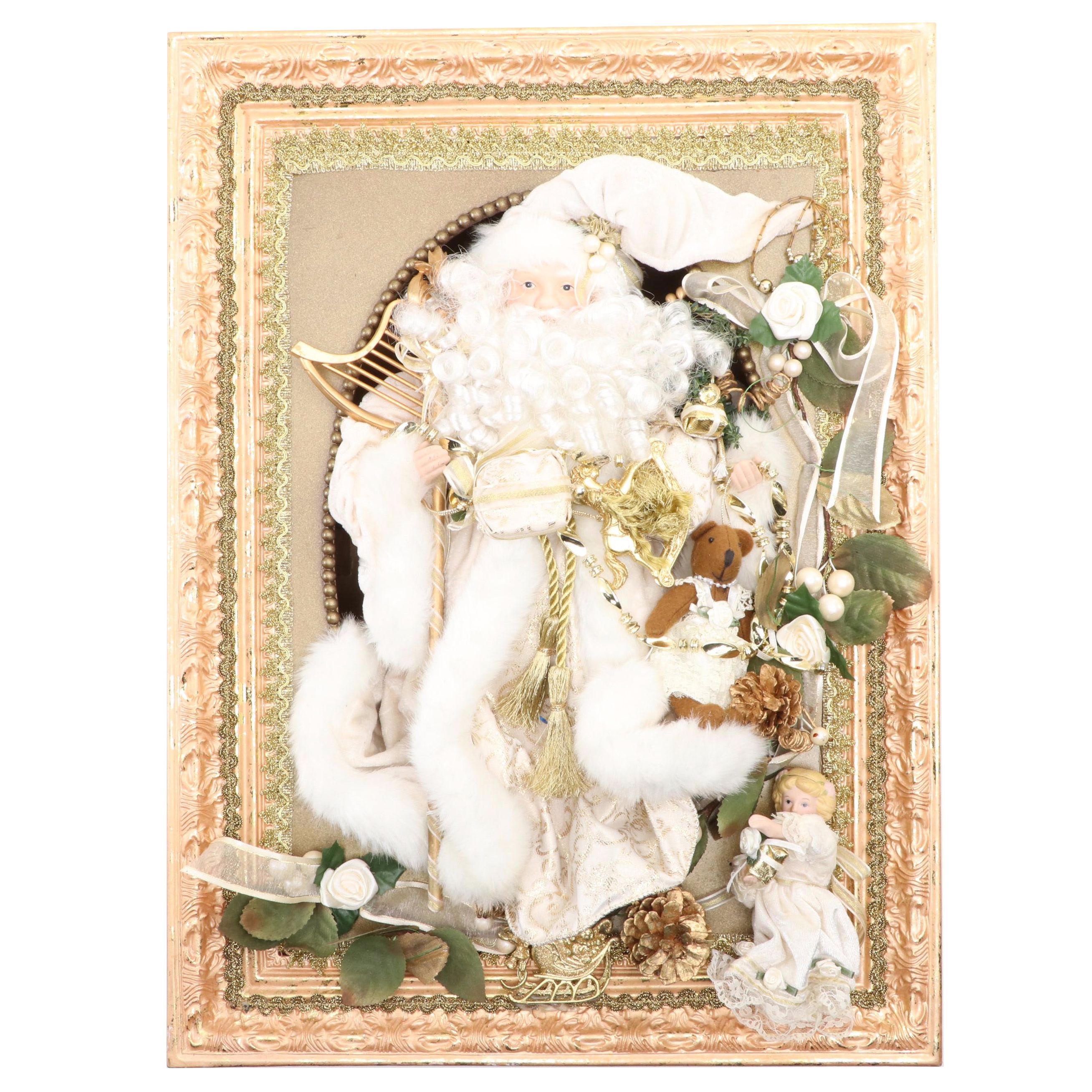 Santa Table Top Shadow Box