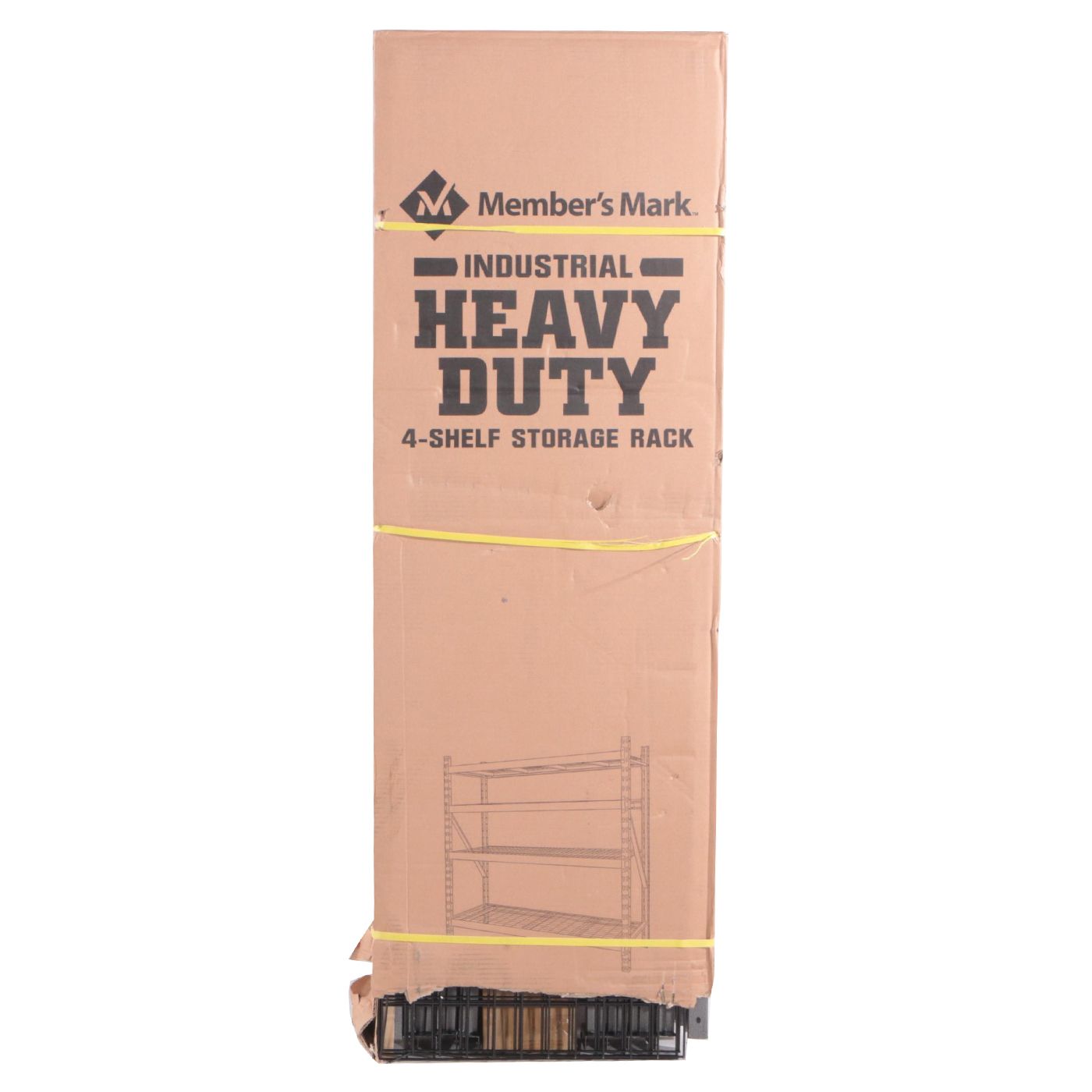 Member's Mark Industrial Heavy Duty Four-Shelf Storage Rack
