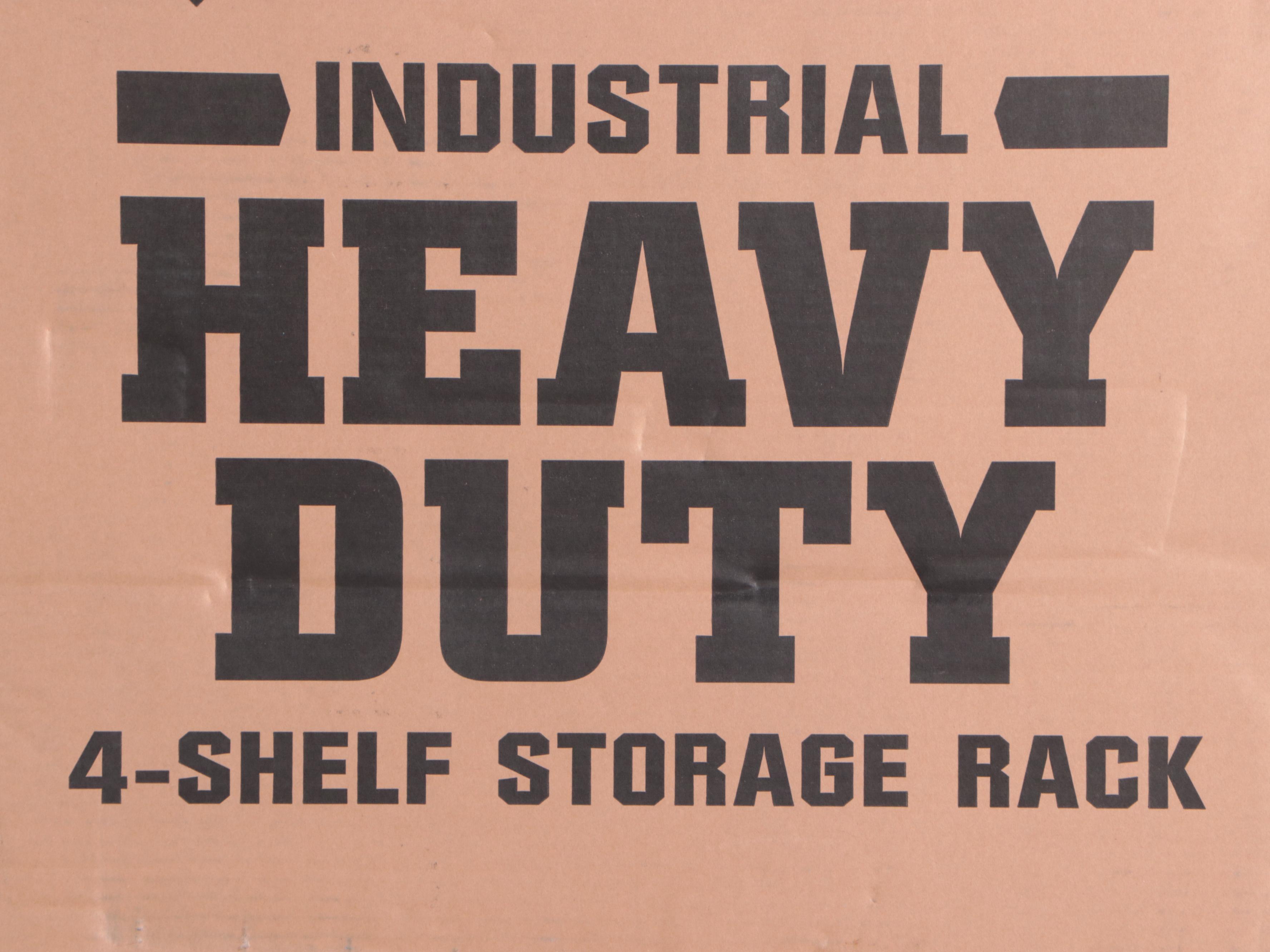 Member's Mark Industrial Heavy Duty Four-Shelf Storage Rack