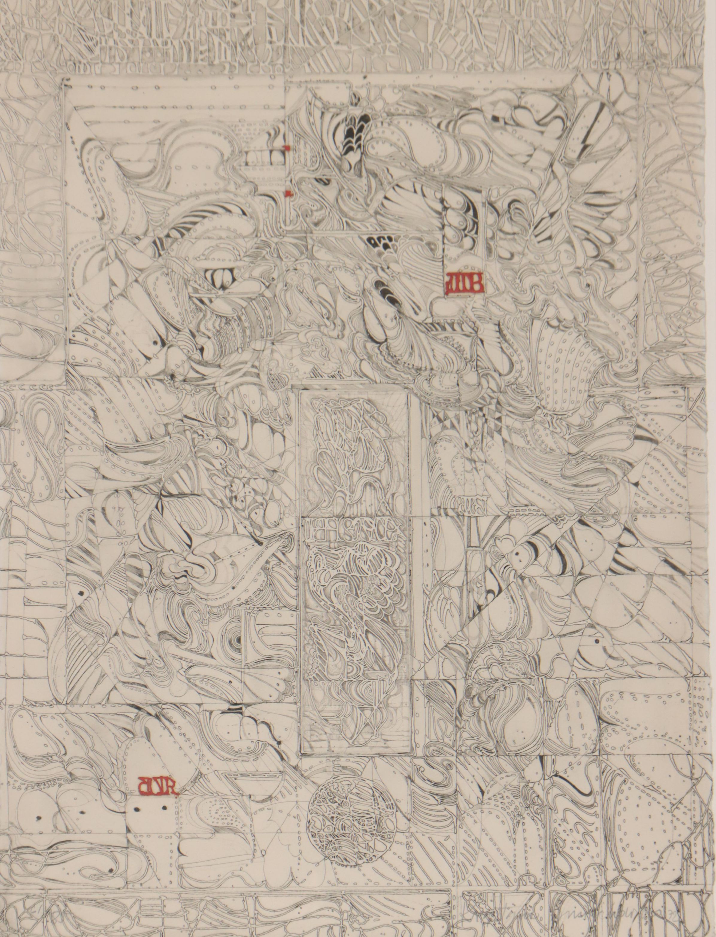 Krystyna Smiechowska Etching, 1972