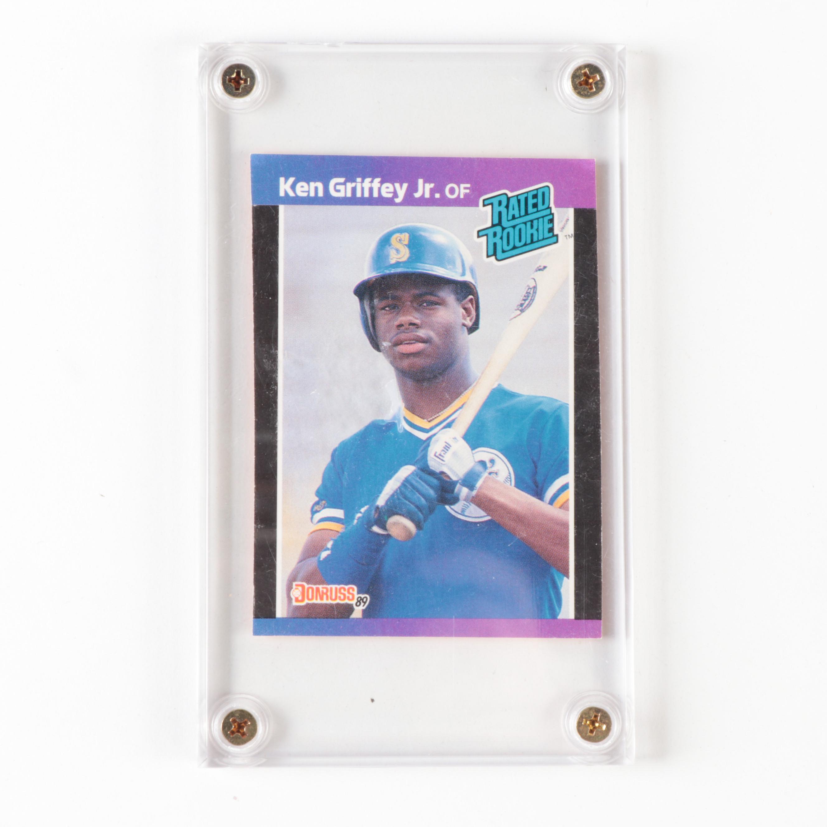 Topps, More Baseball Cards with Griffey Jr. and Votto Rookies, HOF, 1980s–2010s