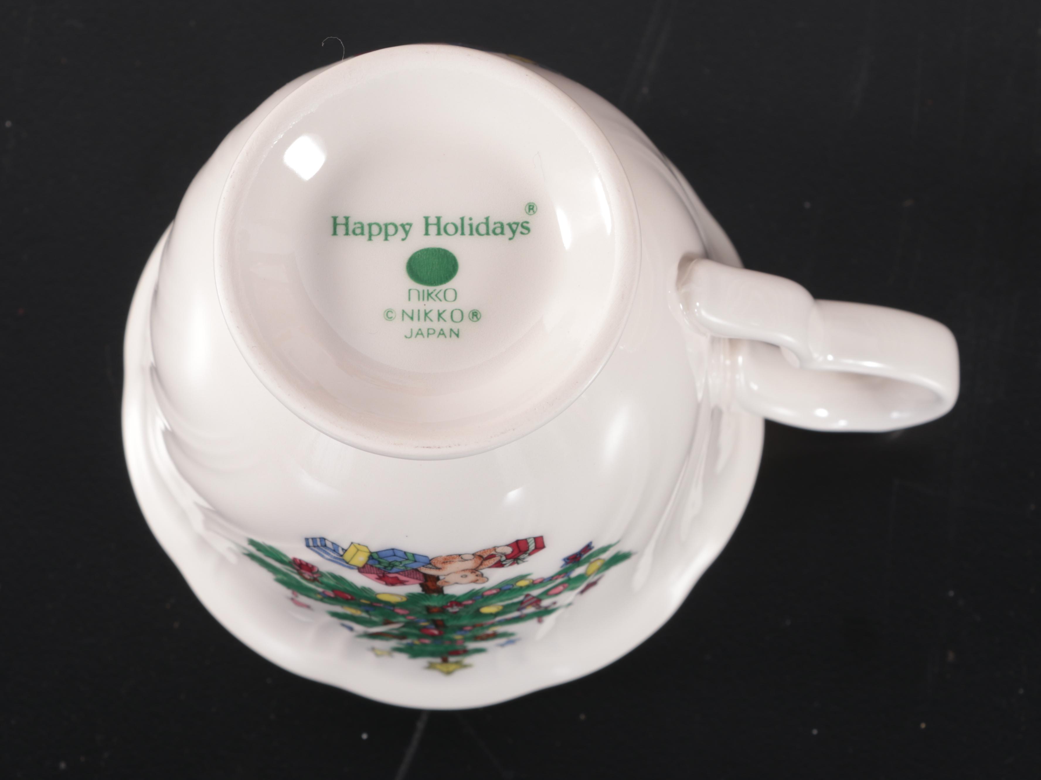 Nikko Ceramics "Happy Holidays" and Other Dinnerware