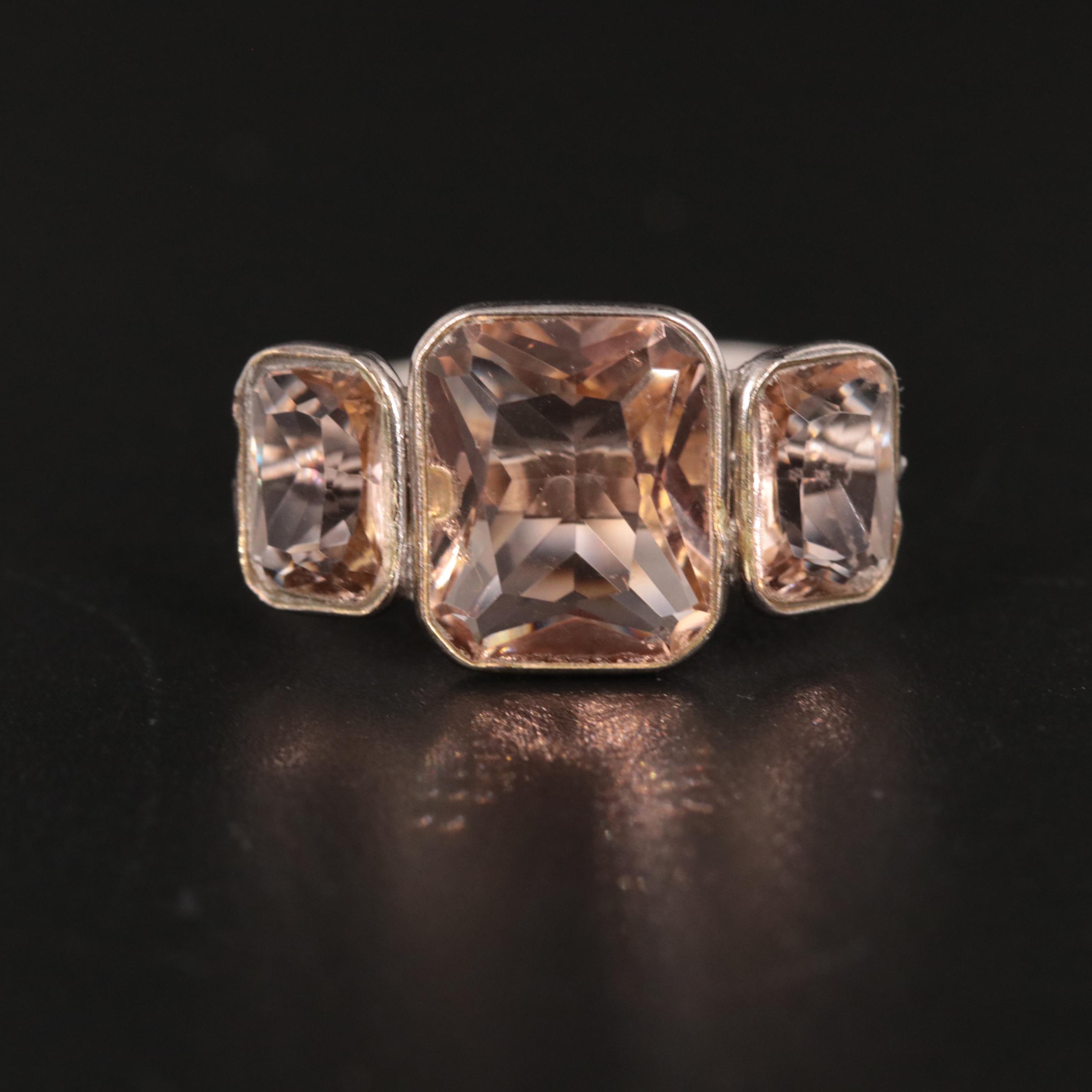 14K Morganite Ring
