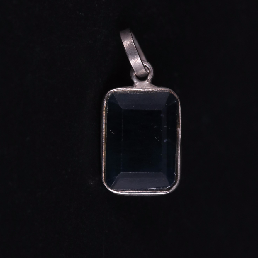 14K Sapphire Pendant