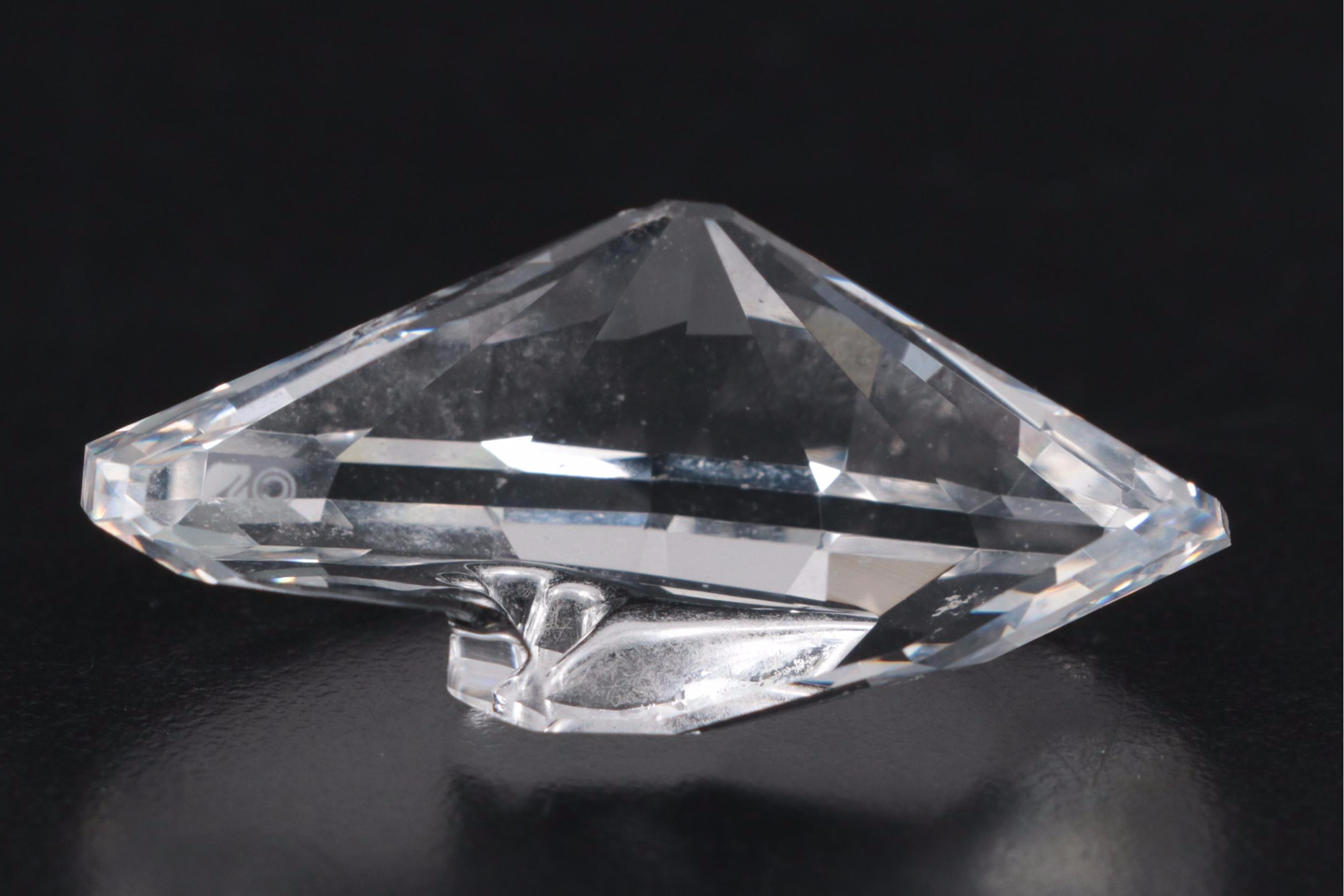 Swarovski SCS "Scallop Shell," "Top Shell," and "Peacock" Crystal Paperweights