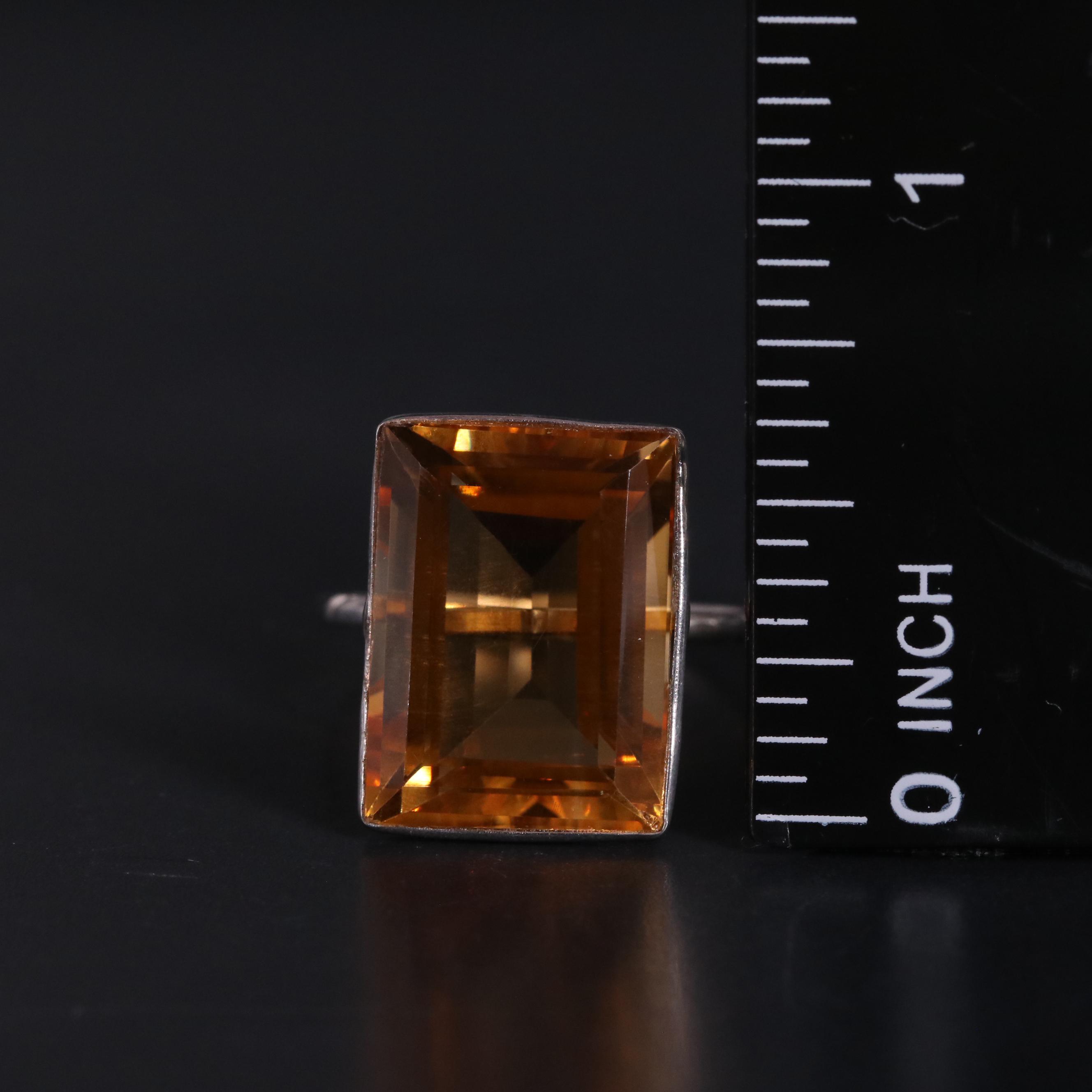 14K Citrine Ring