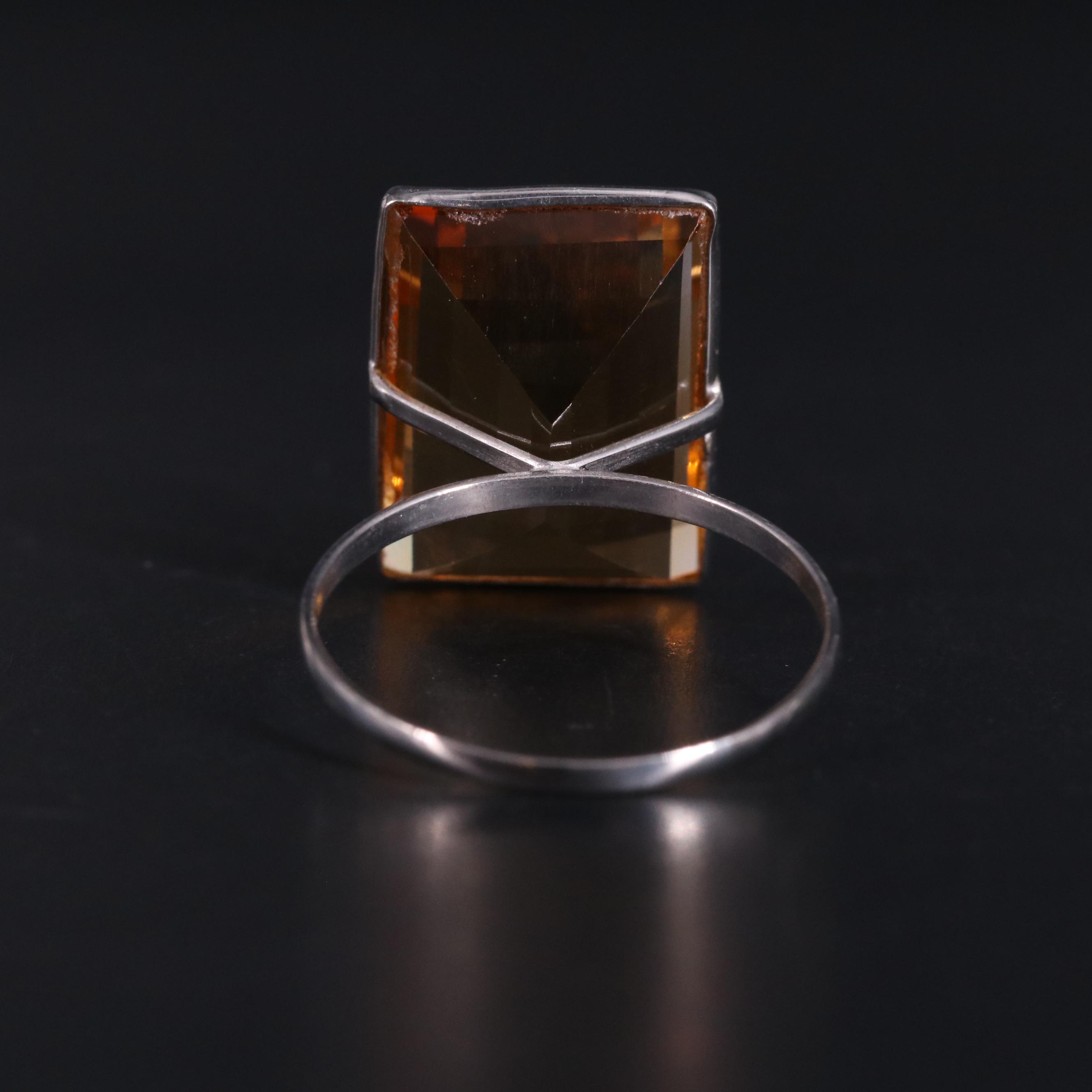 14K Citrine Ring