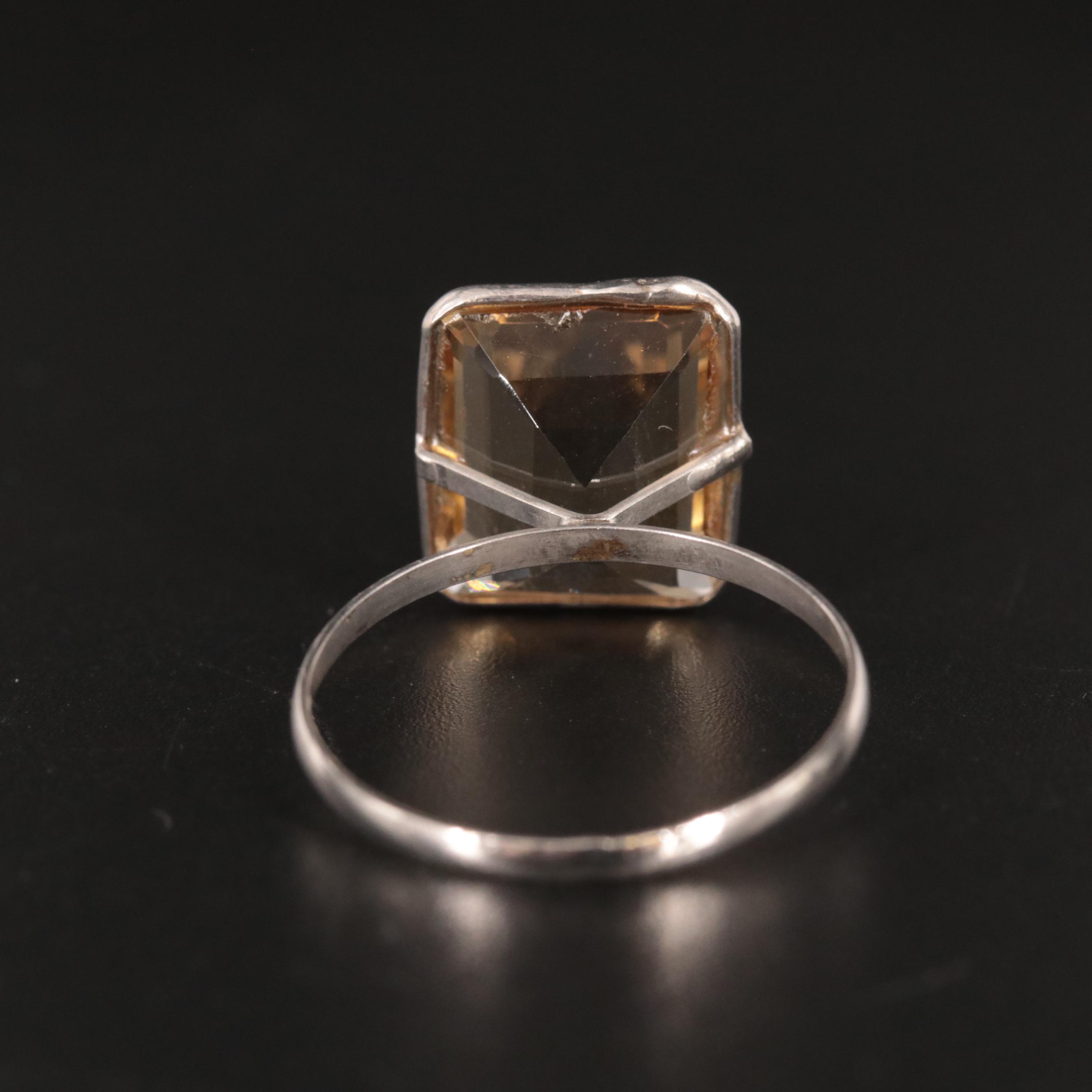 14K Citrine Ring