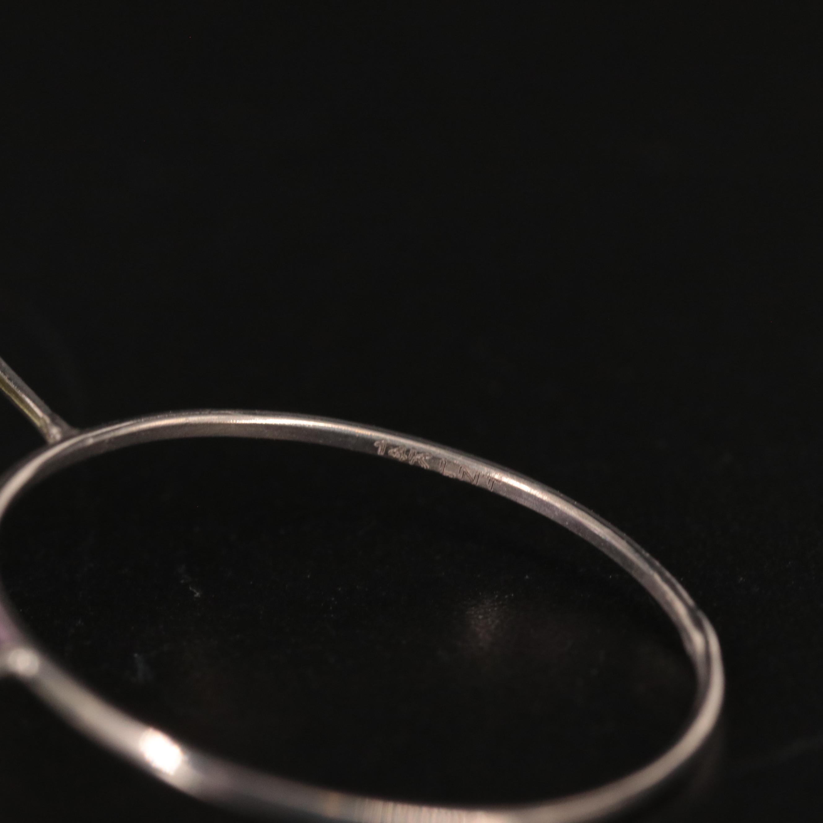 14K Amethyst and Peridot Ring