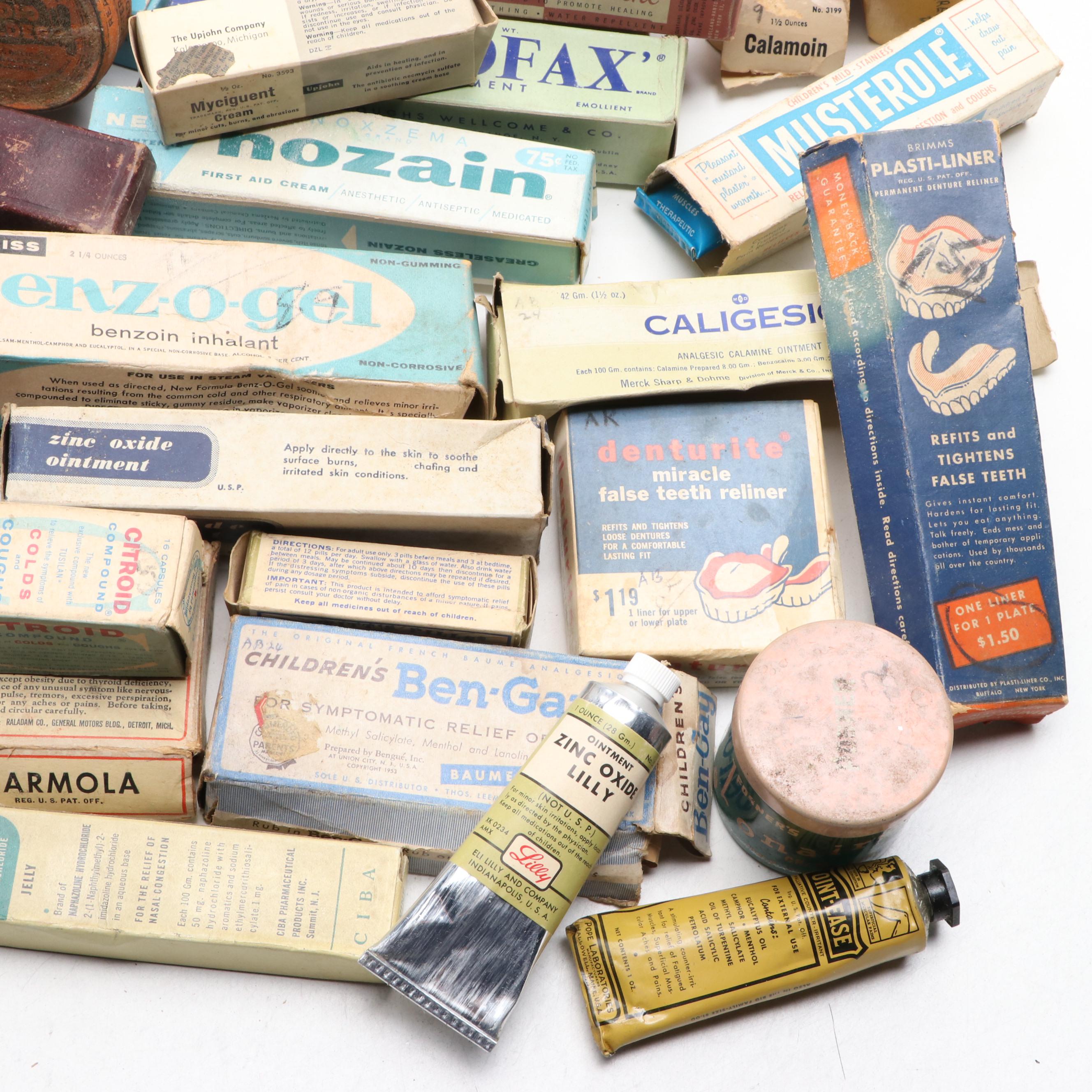 Burroughs Wellcome, Upjohn, McKesson with Other Medical Bottles and More