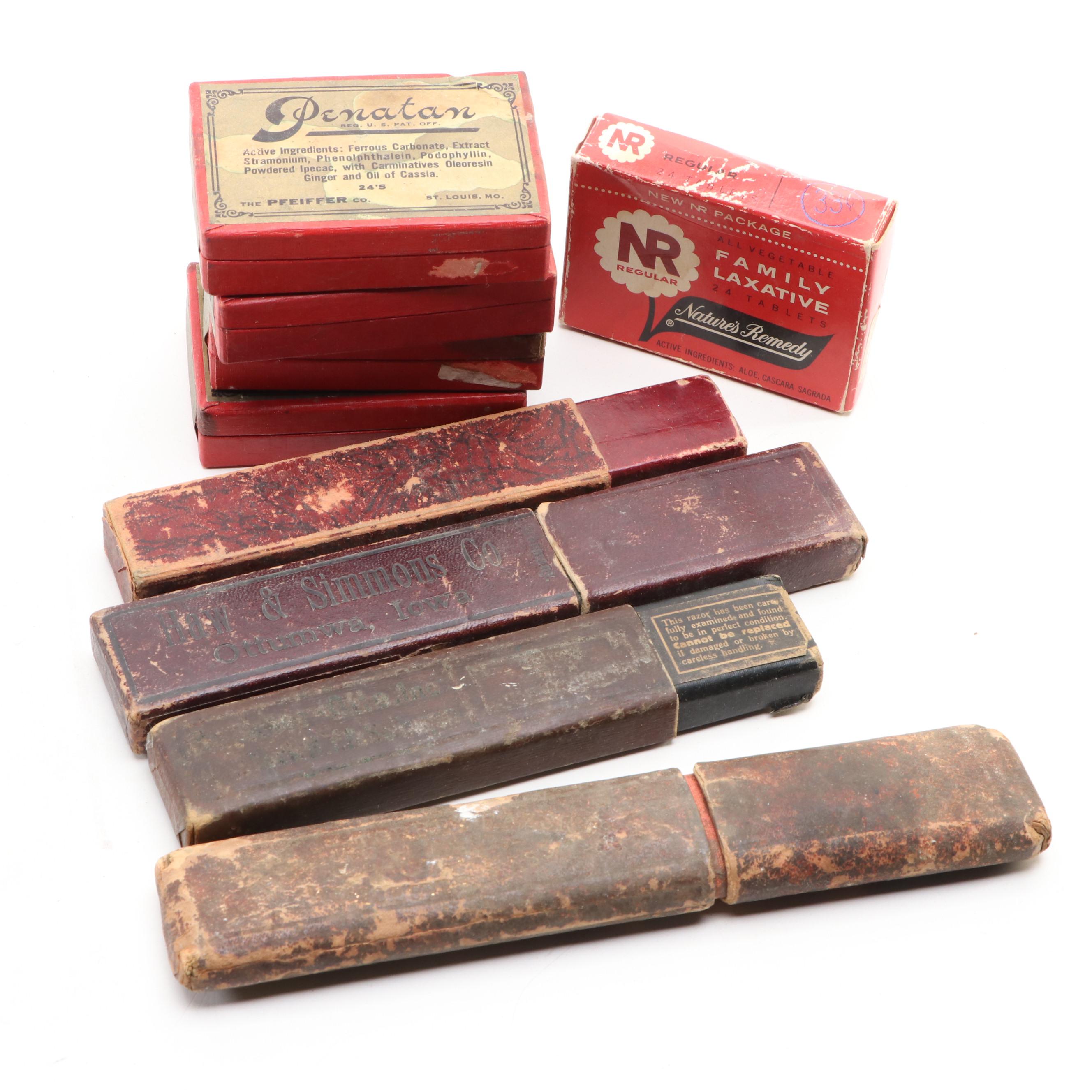 Burroughs Wellcome, Upjohn, McKesson with Other Medical Bottles and More