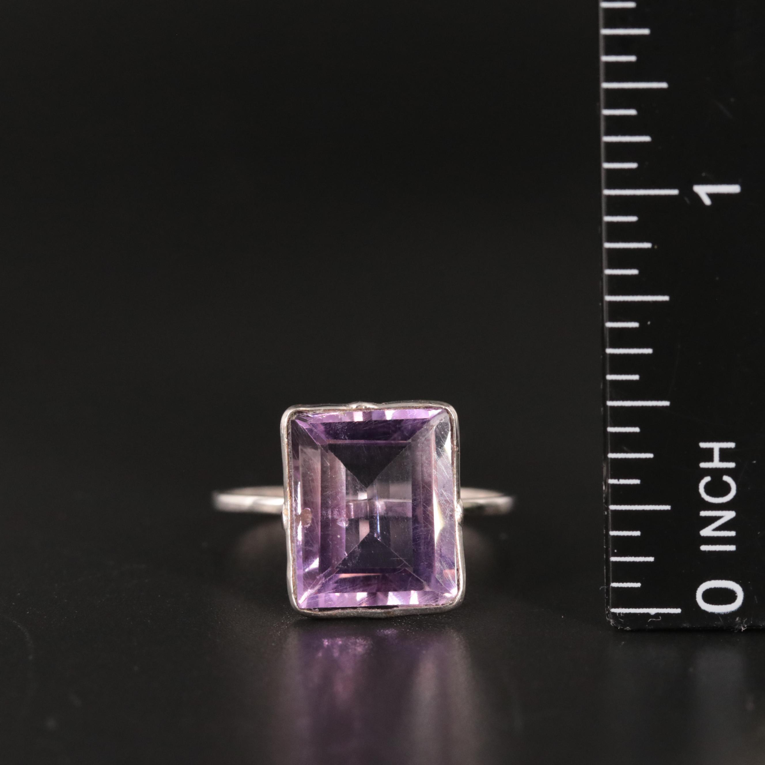 14K Amethyst Ring