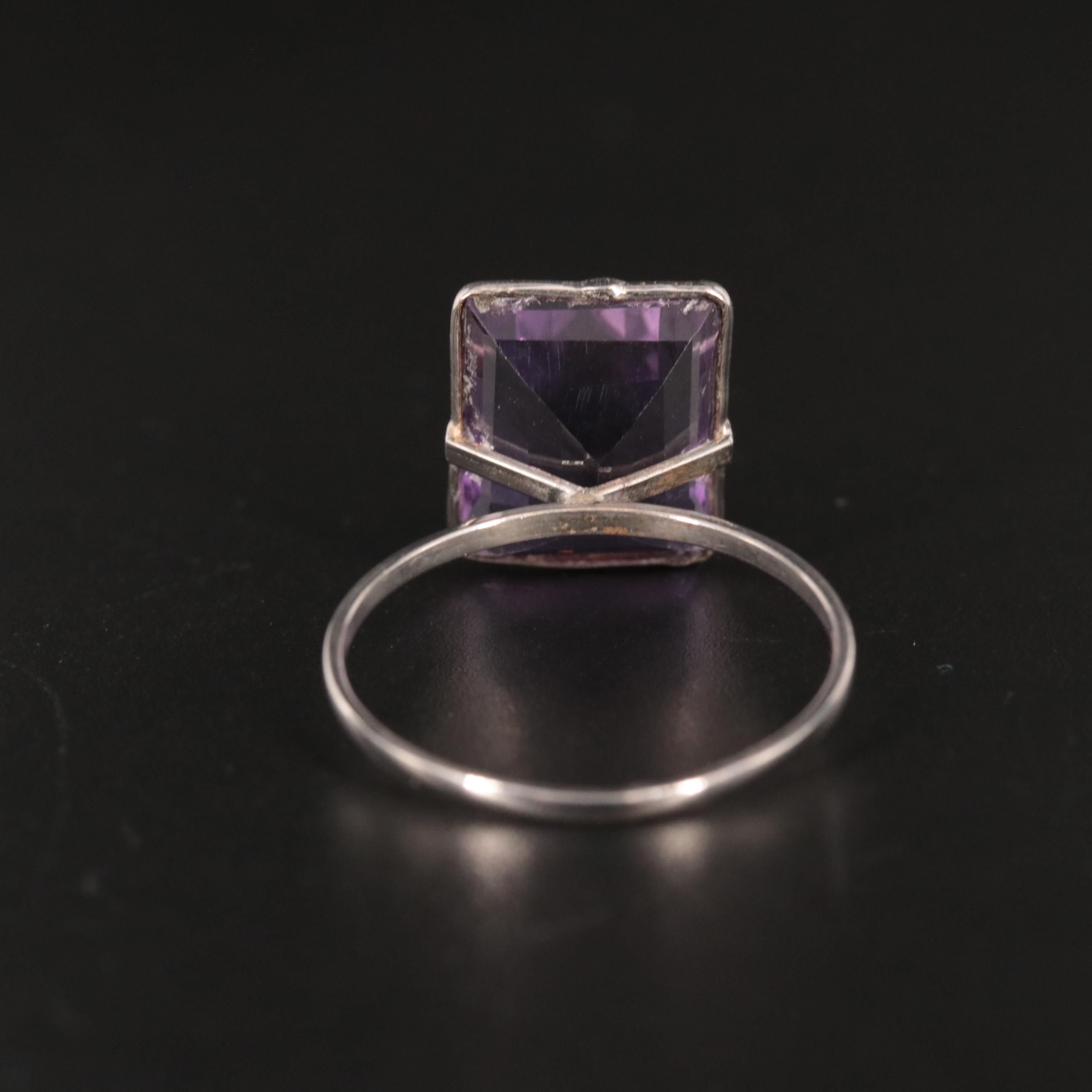 14K Amethyst Ring