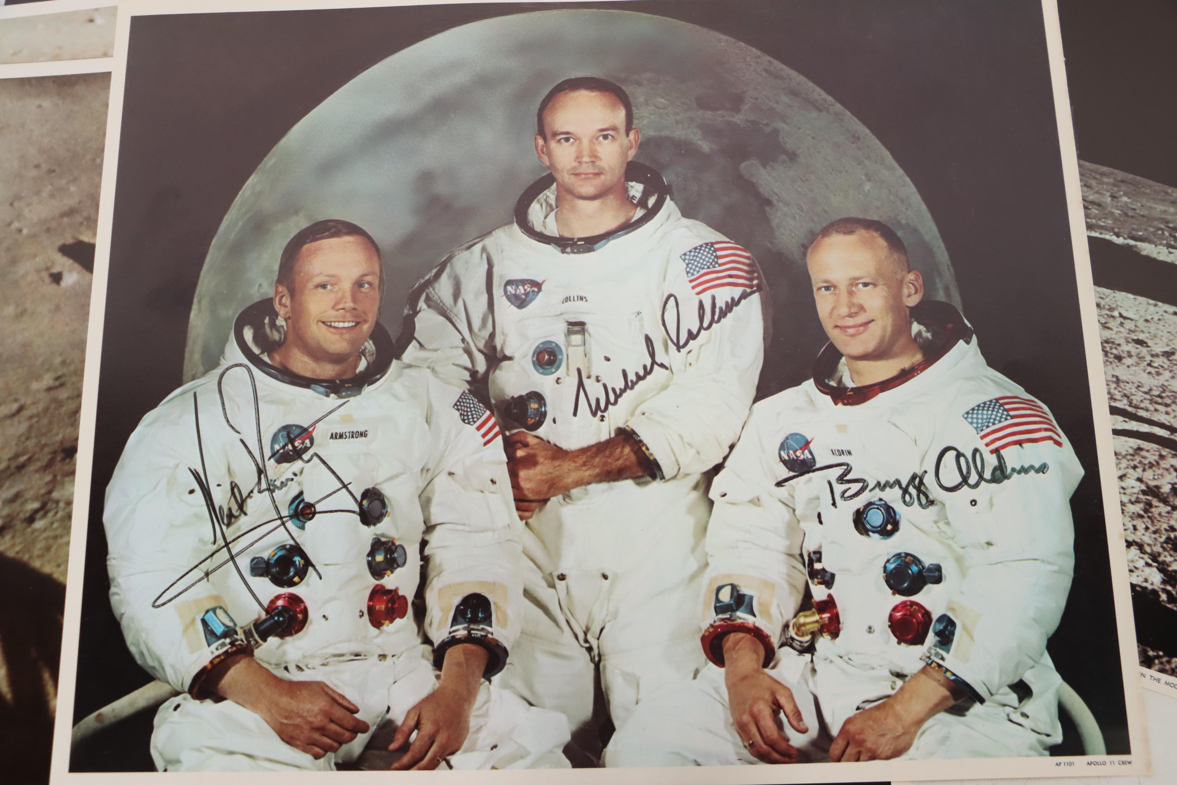 Offset Lithographs Including "Apollo 11 Crew"