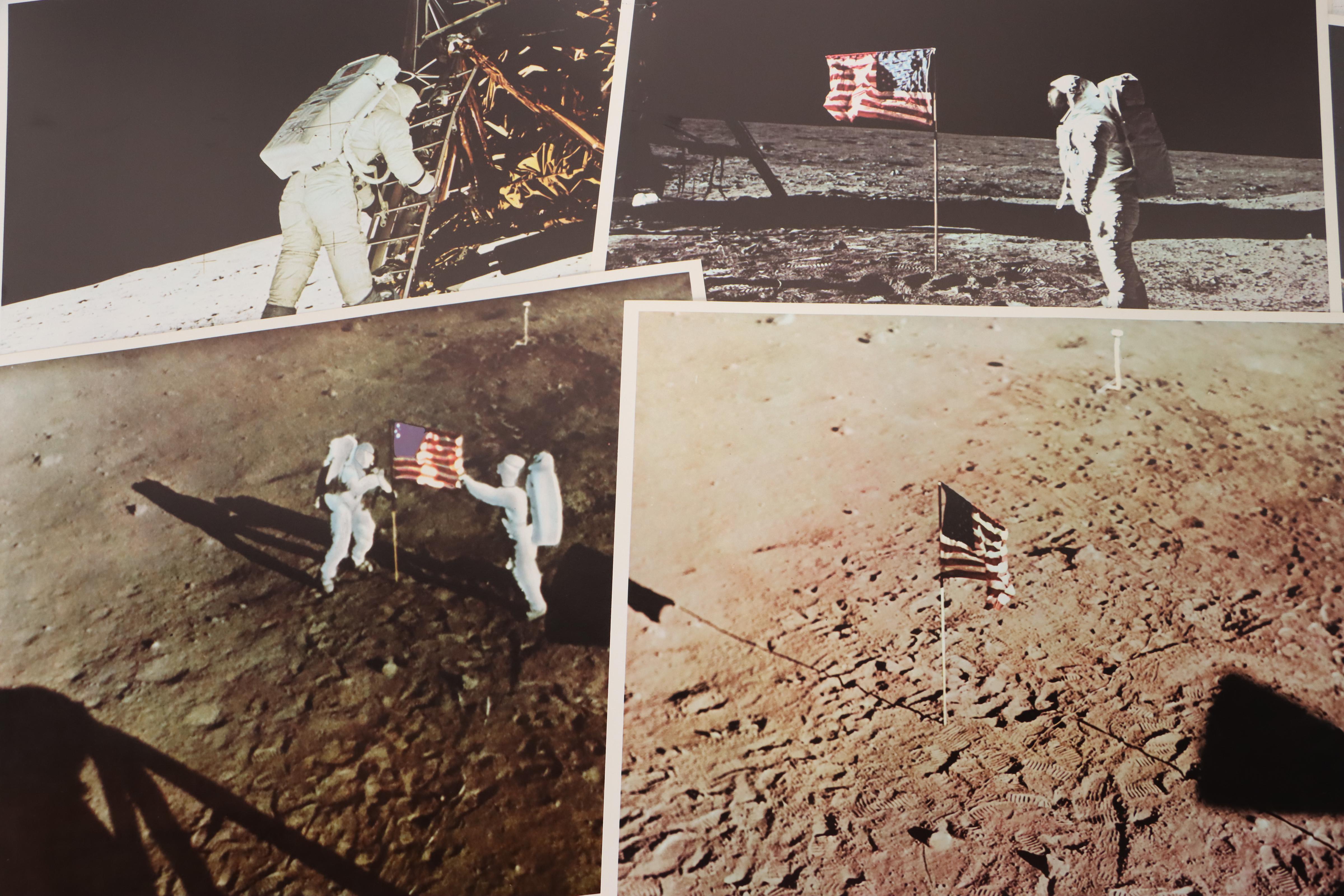 Offset Lithographs Including "Apollo 11 Crew"