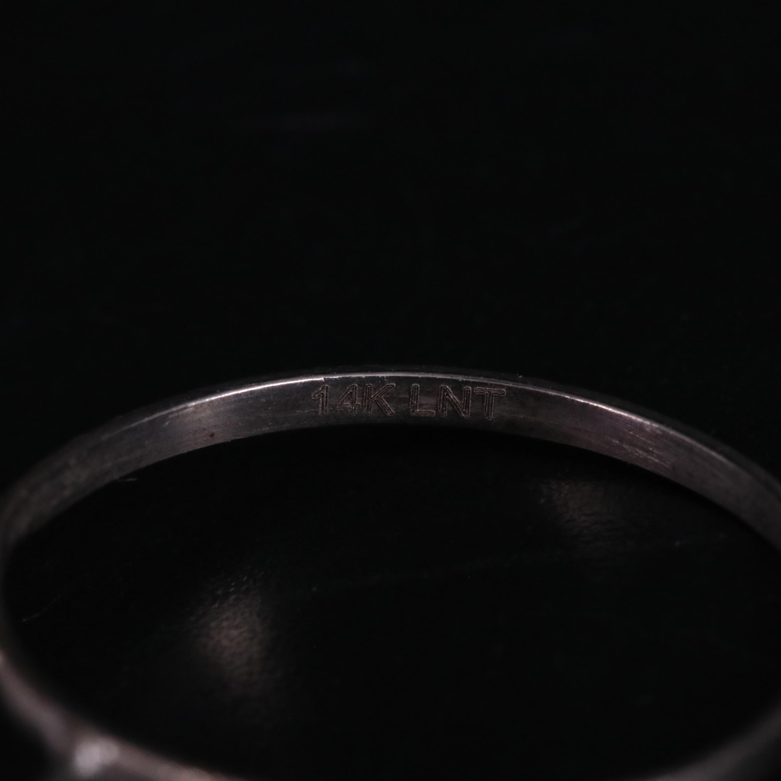 14K Amethyst and Sapphire Ring