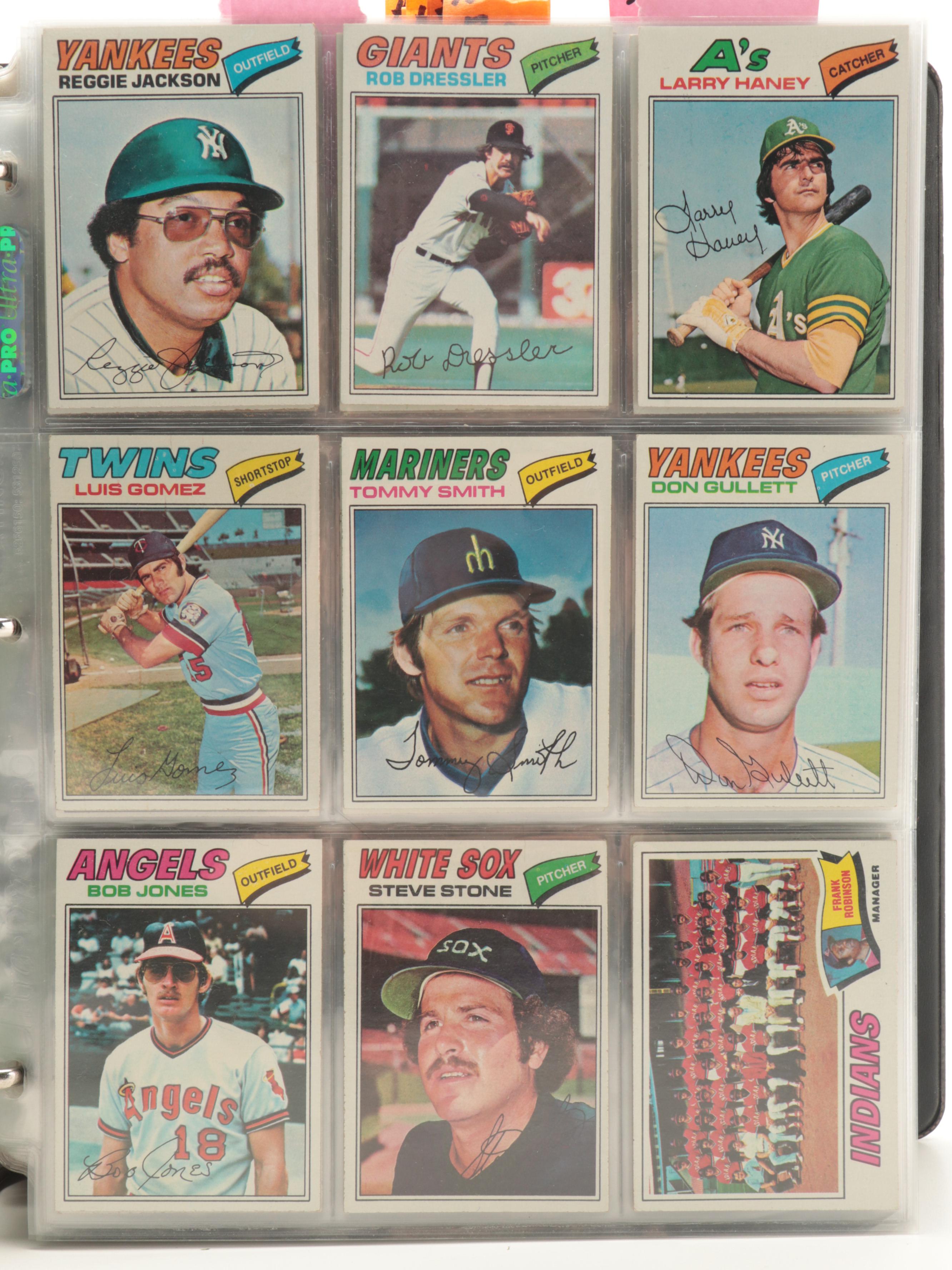 1977 Topps Baseball Cards Complete Set Including Andre Dawson and More Rookies