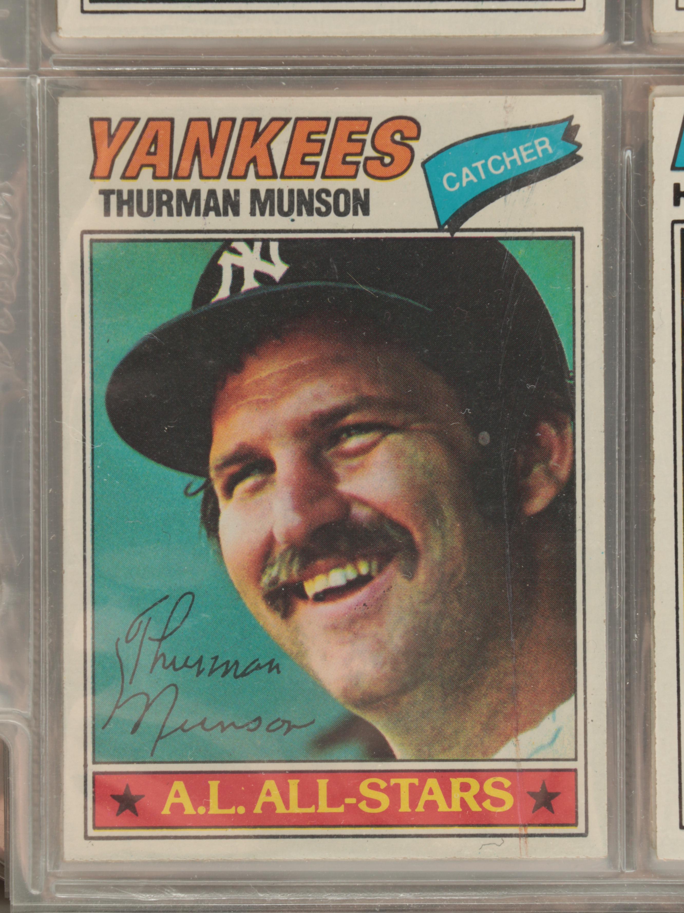 1977 Topps Baseball Cards Complete Set Including Andre Dawson and More Rookies