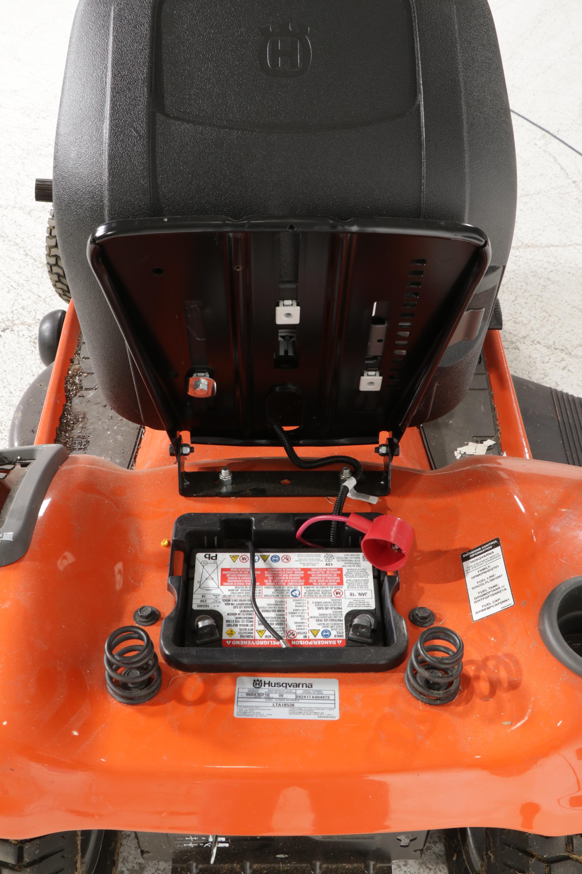 Husqvarna LTA18538 38" 18.5HP Lawn Tractor