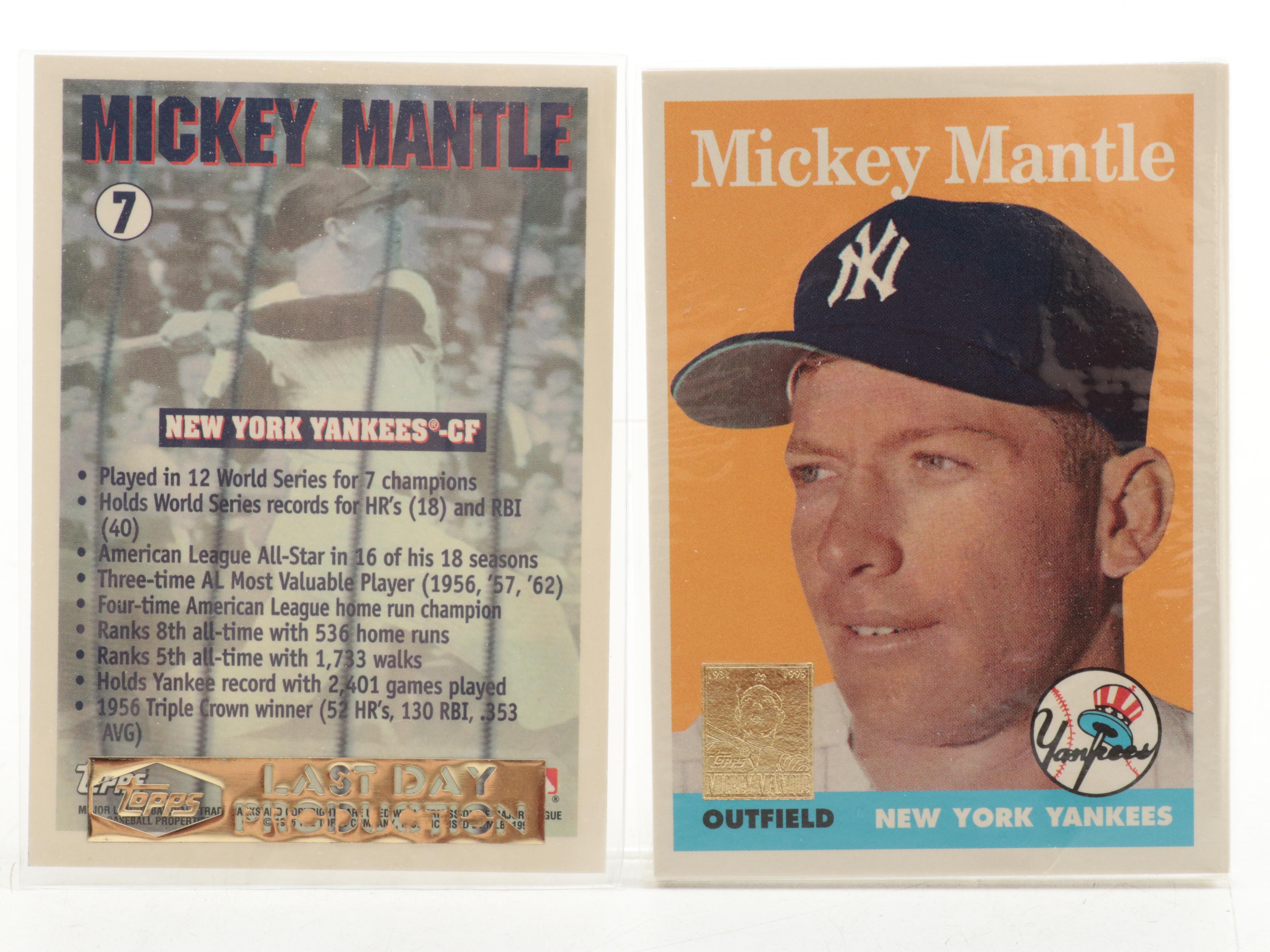 Topps, Upper Deck, Other Sealed, Unsealed Baseball Card Sets, 1990s–2000s