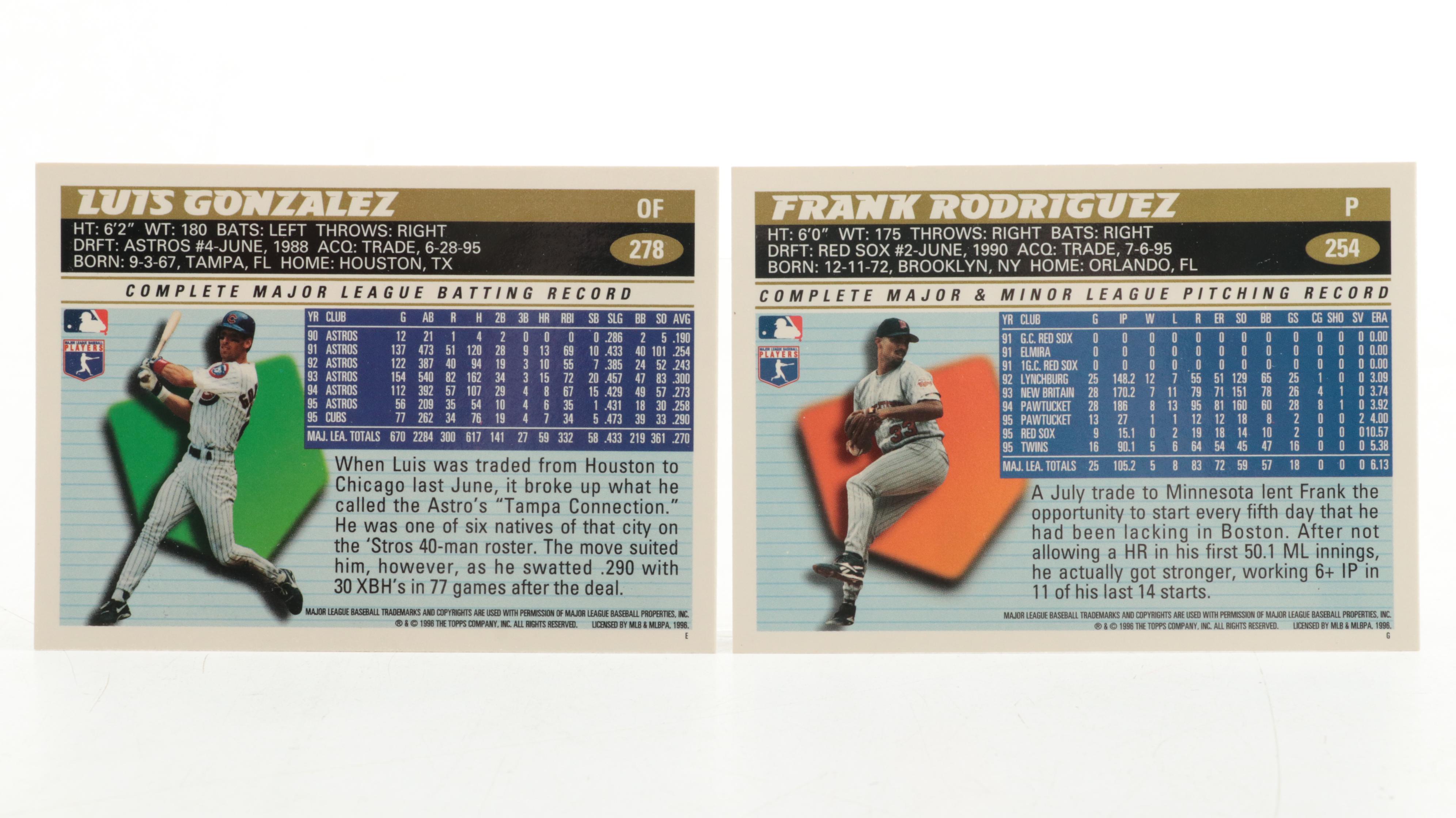 Topps, Upper Deck, Other Sealed, Unsealed Baseball Card Sets, 1990s–2000s