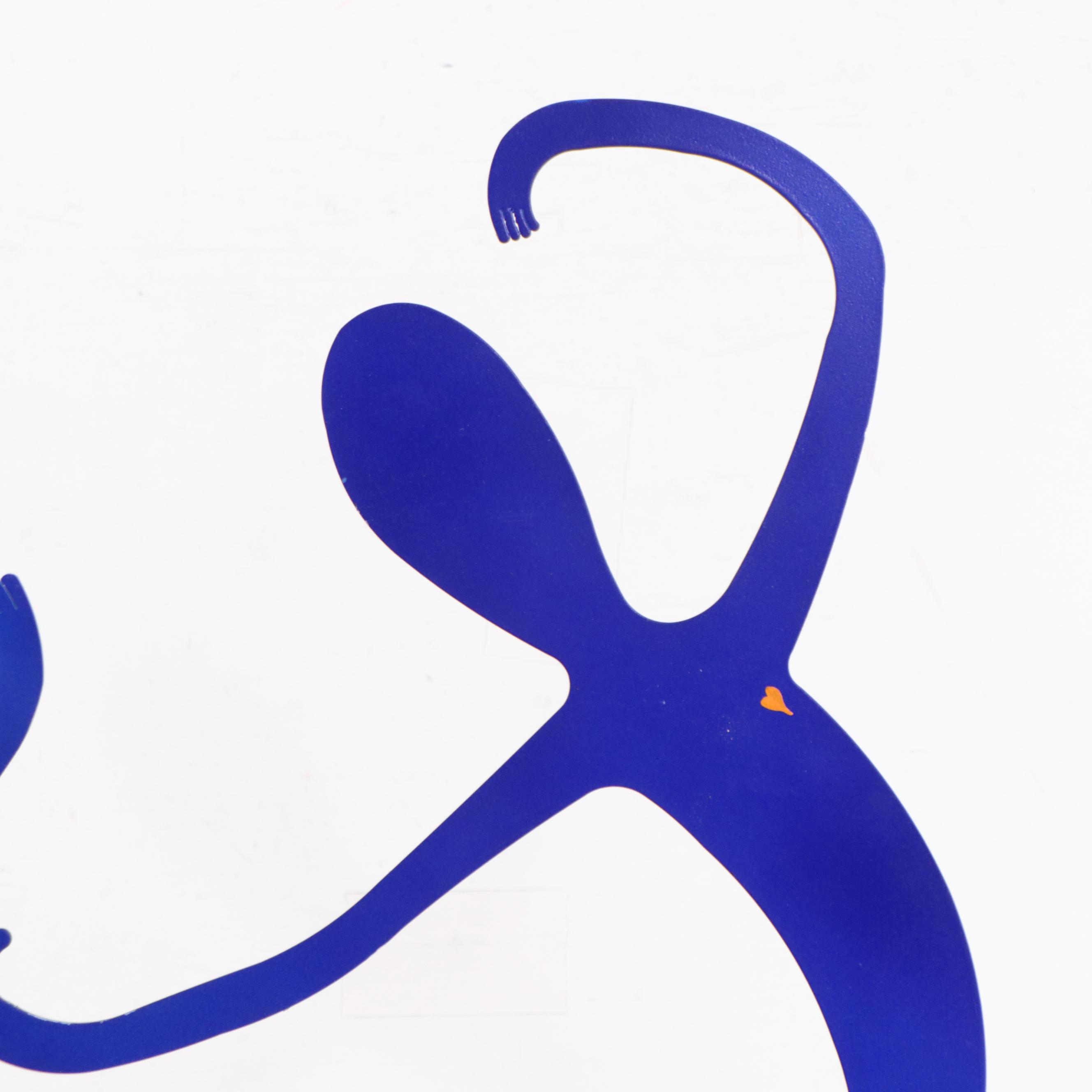 Claudine Buell Metal Sculptures of Dancing Figures