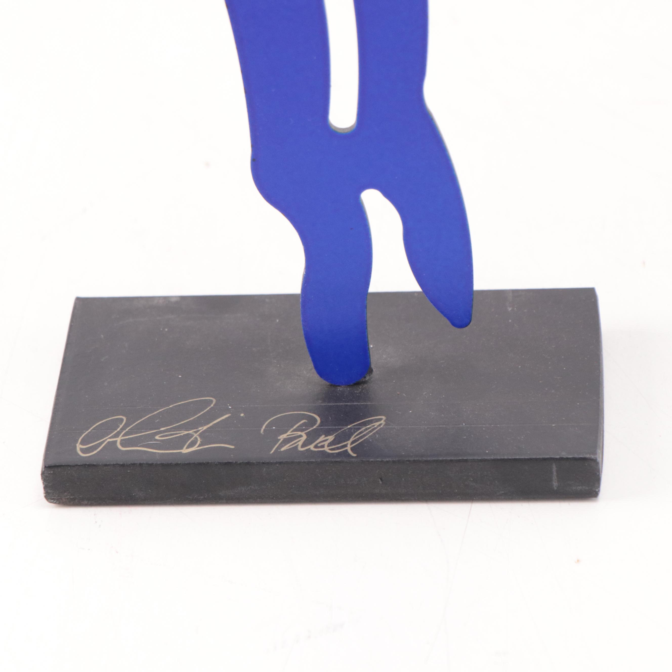 Claudine Buell Metal Sculptures of Dancing Figures