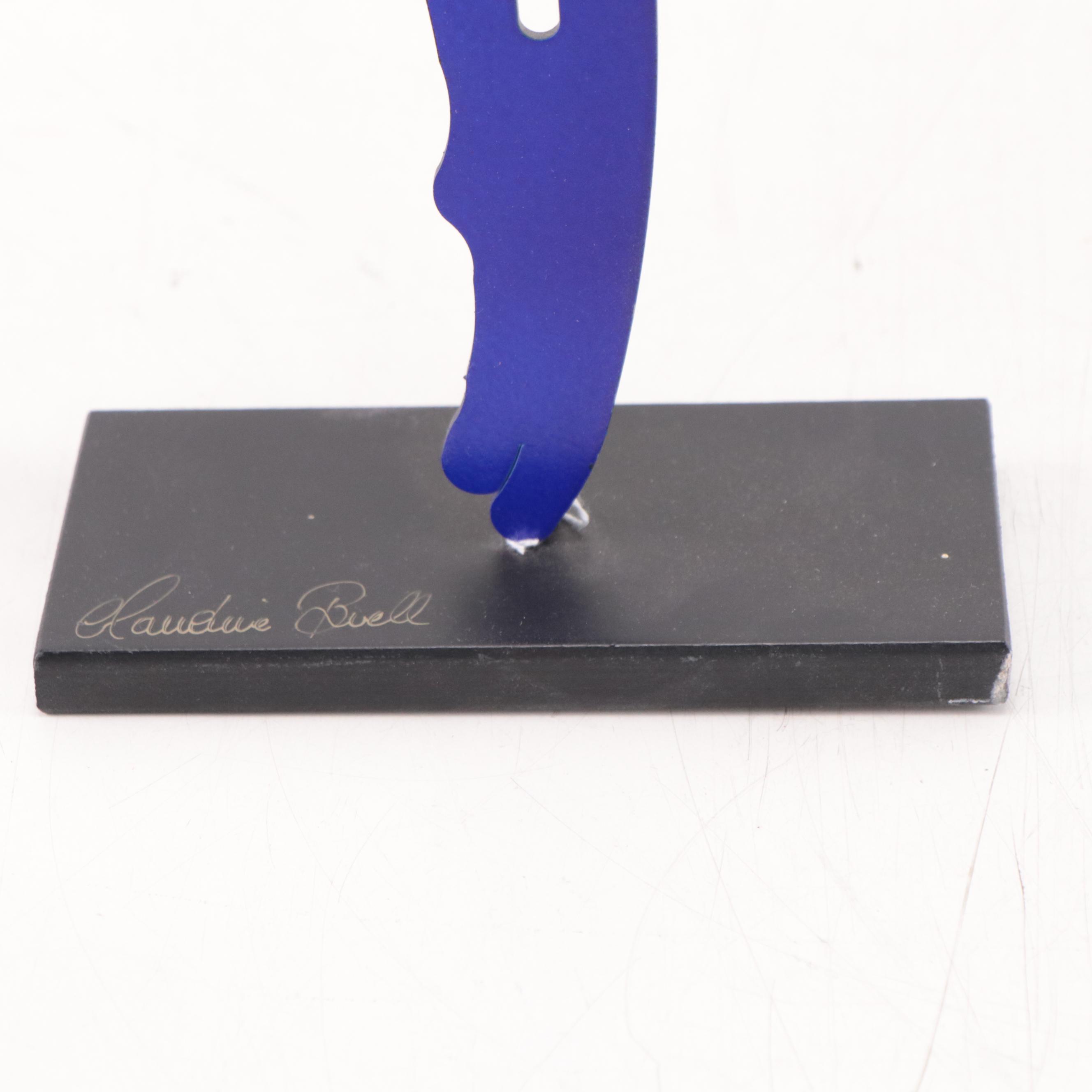 Claudine Buell Metal Sculptures of Dancing Figures