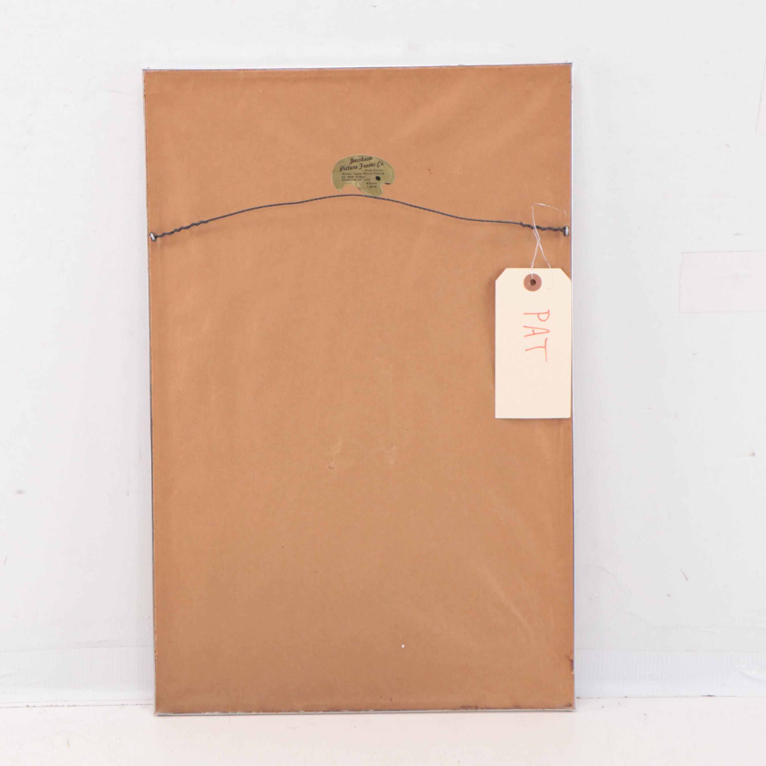 Hans Erni Lithograph of Horse