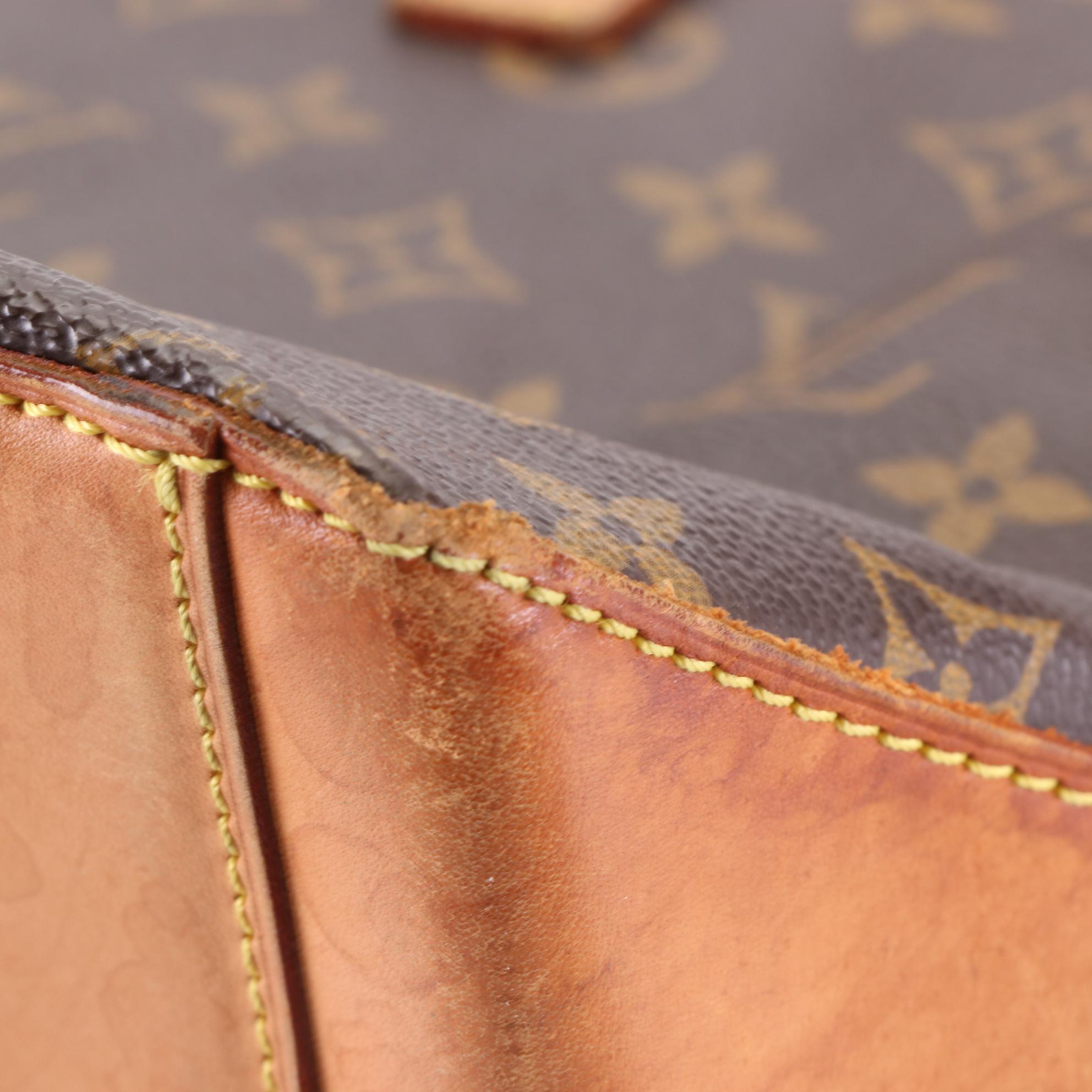 Louis Vuitton Cabas Piano Bag in Monogram Canvas and Vachetta Leather