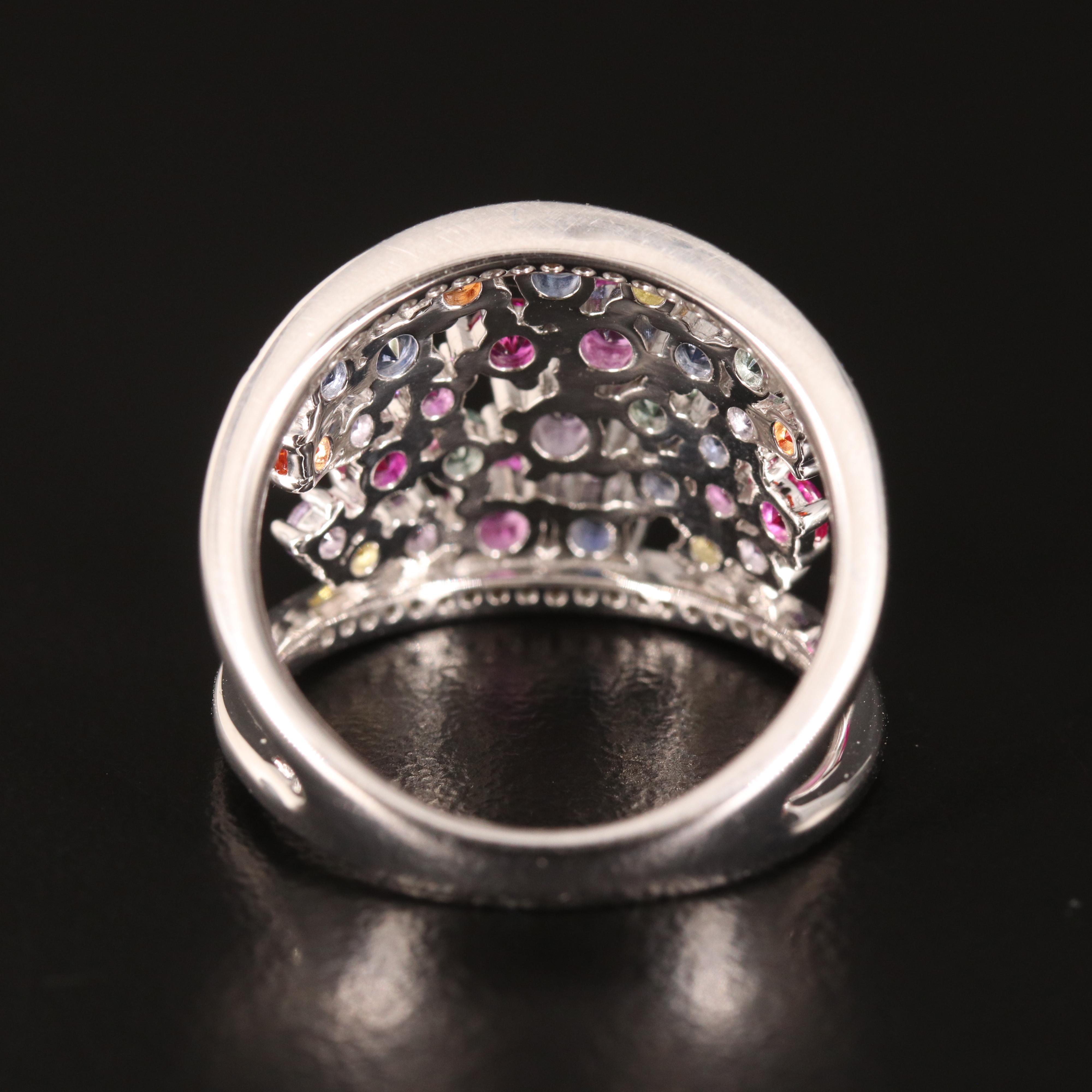 Sterling Sapphire Ring