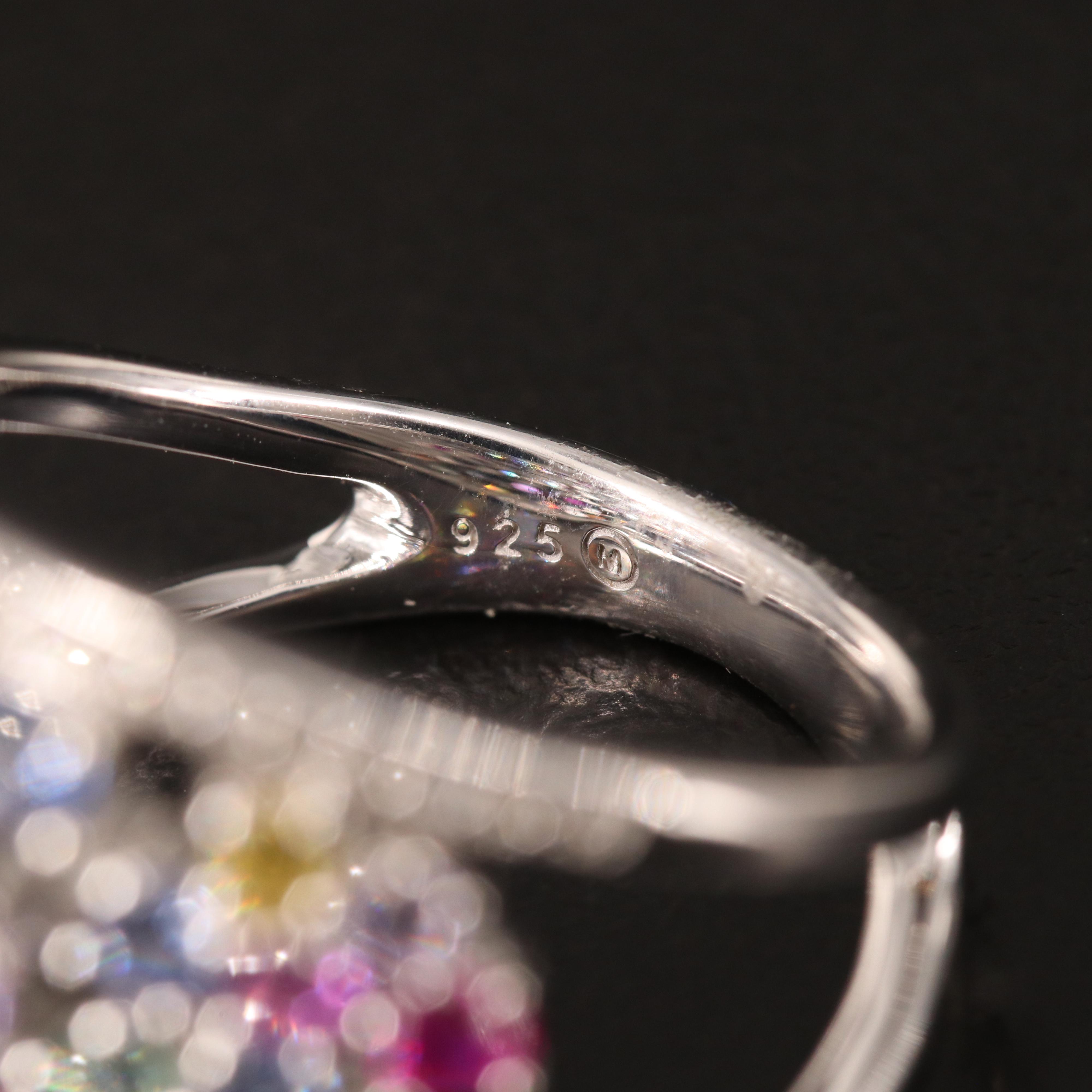 Sterling Sapphire Ring