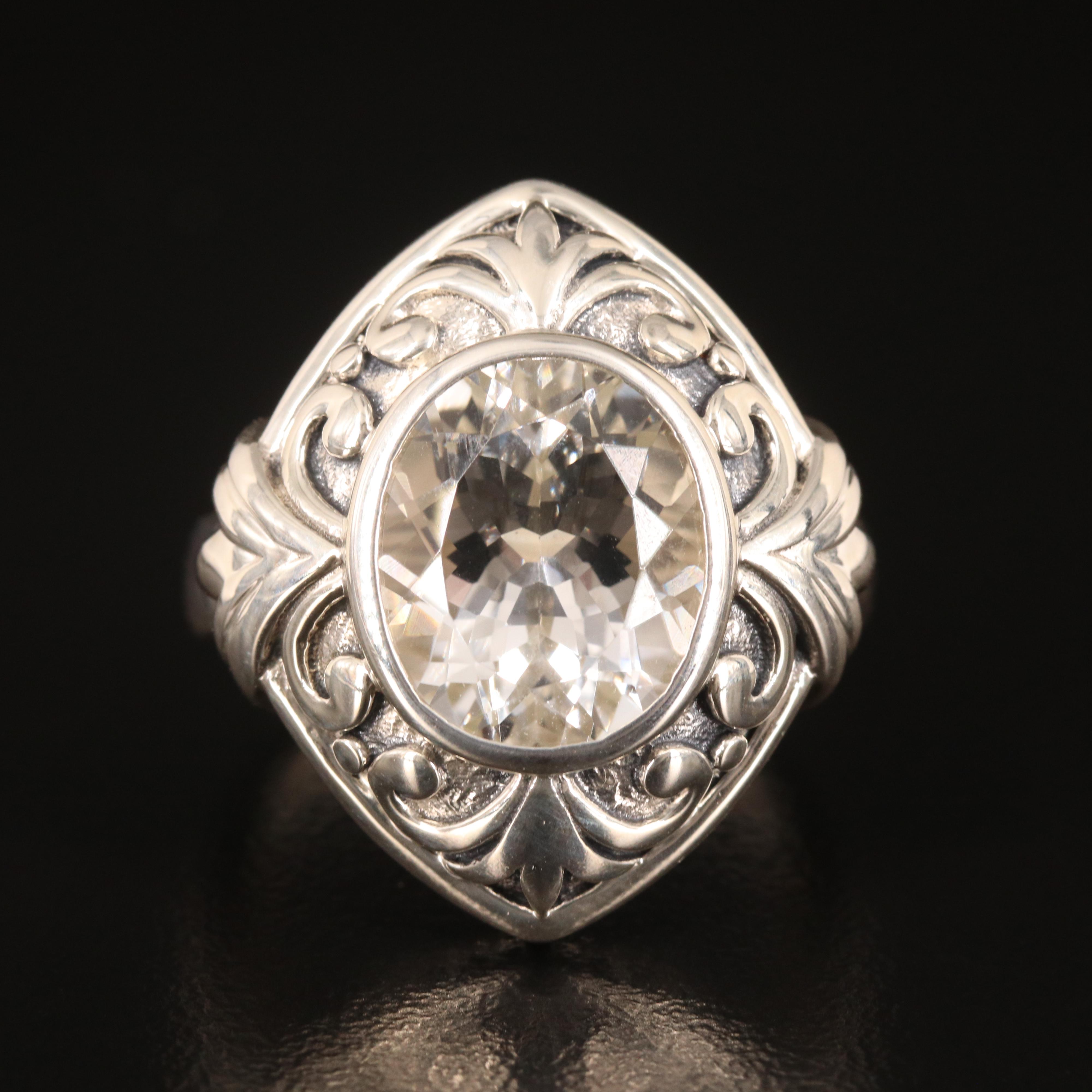 Sterling Topaz Ring