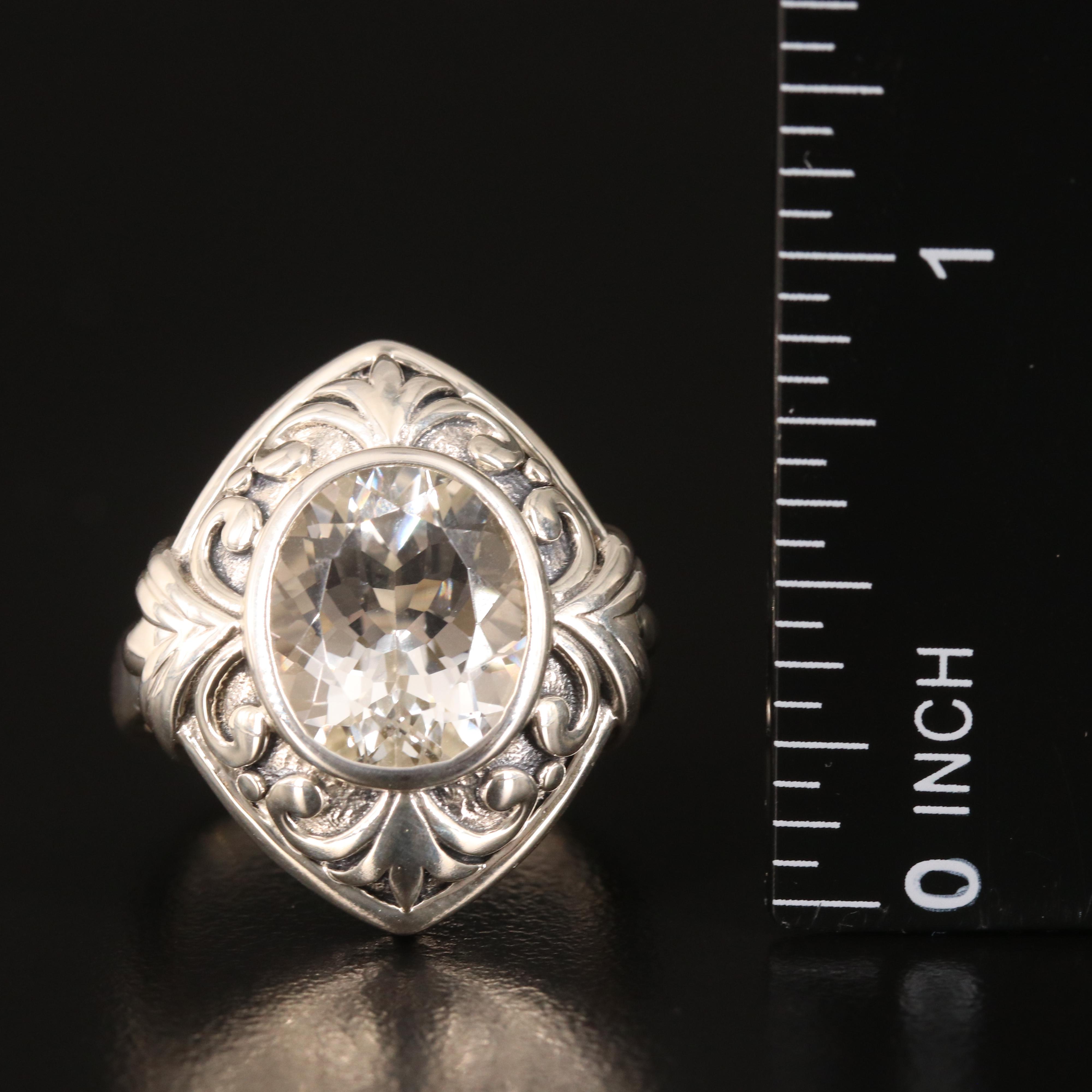 Sterling Topaz Ring