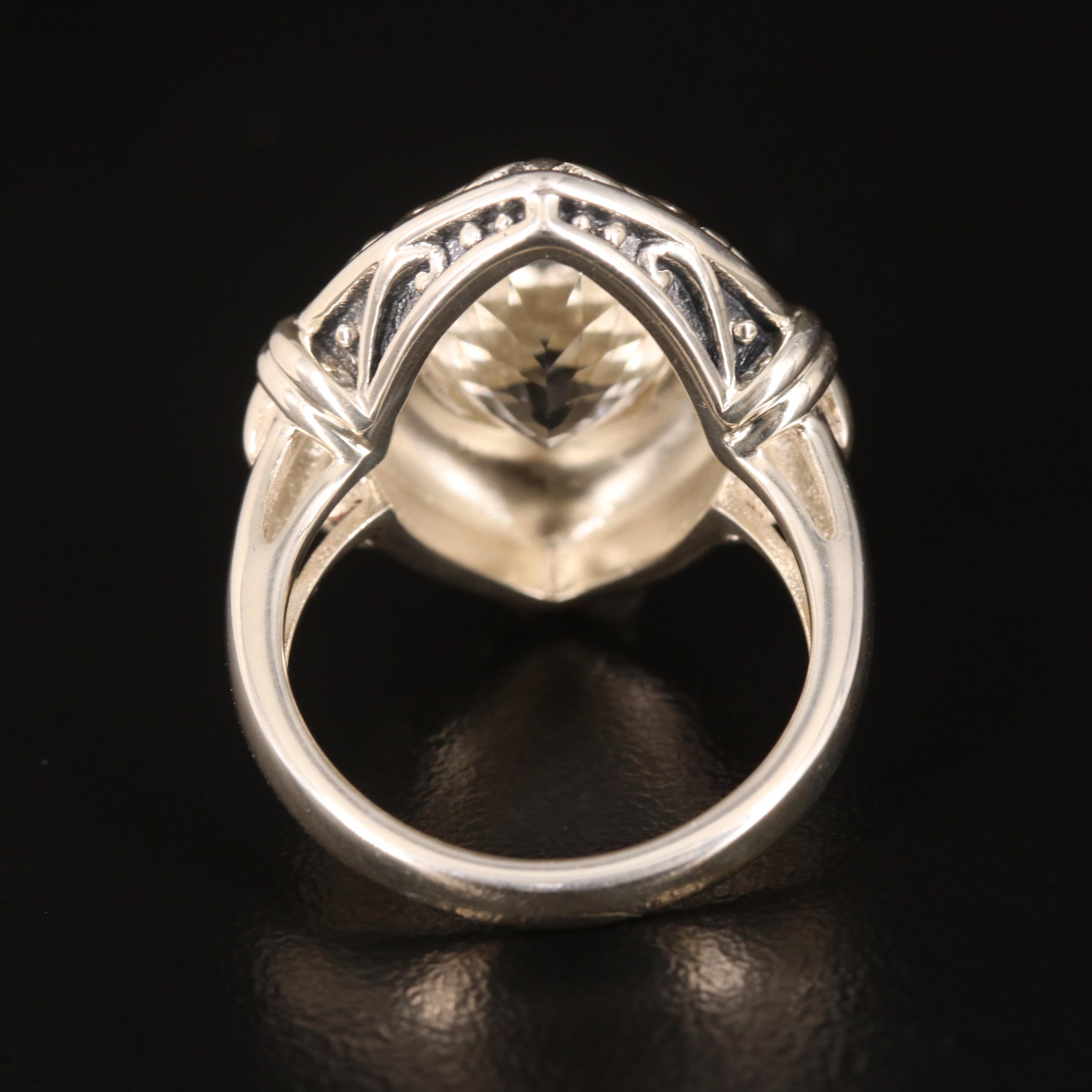 Sterling Topaz Ring