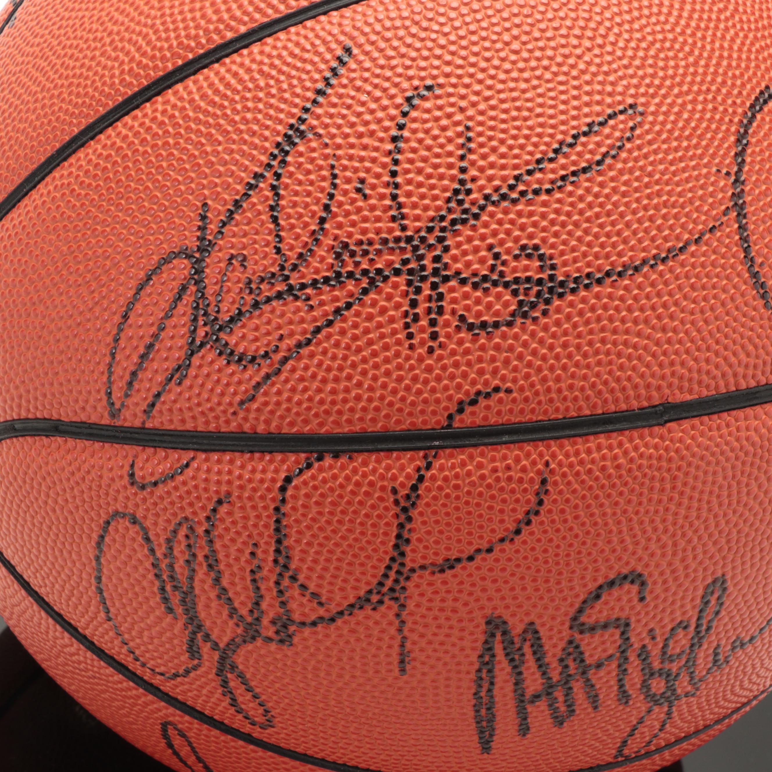 1992 USA Olympic Dream Team Signed Basketball Including Jordan, Barkley and More