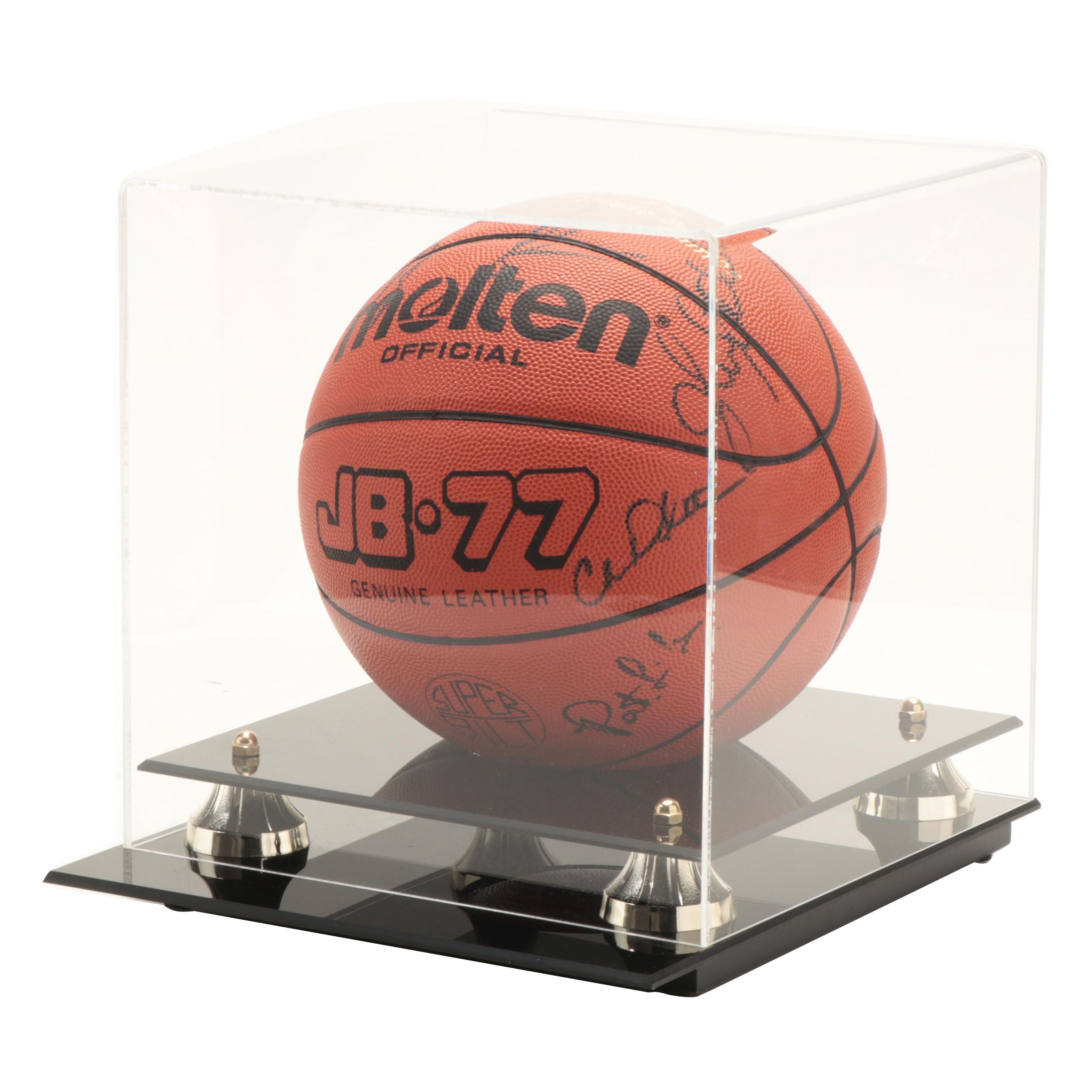 1992 USA Olympic Dream Team Signed Basketball Including Jordan, Barkley and More