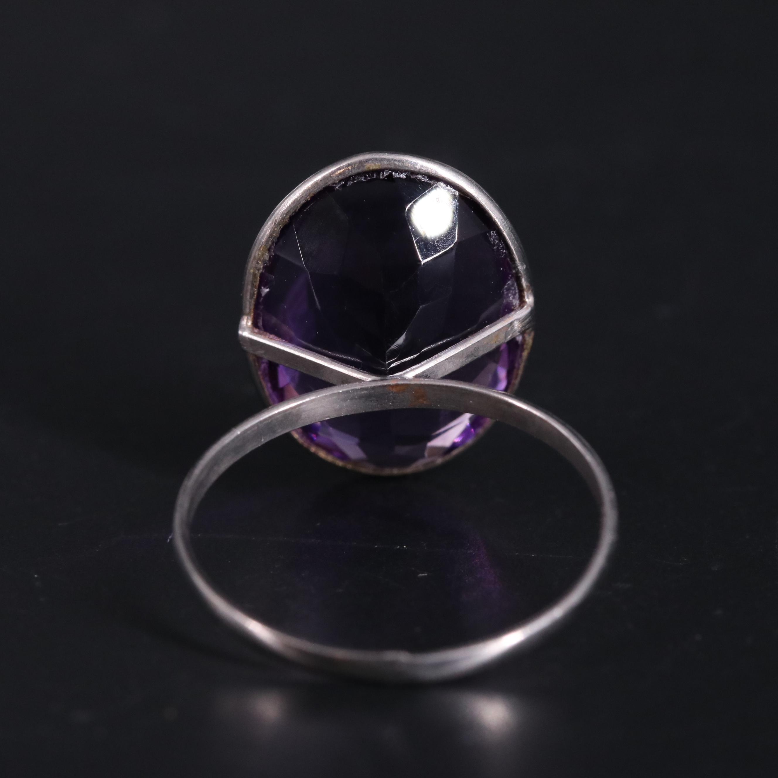 14K Amethyst Ring