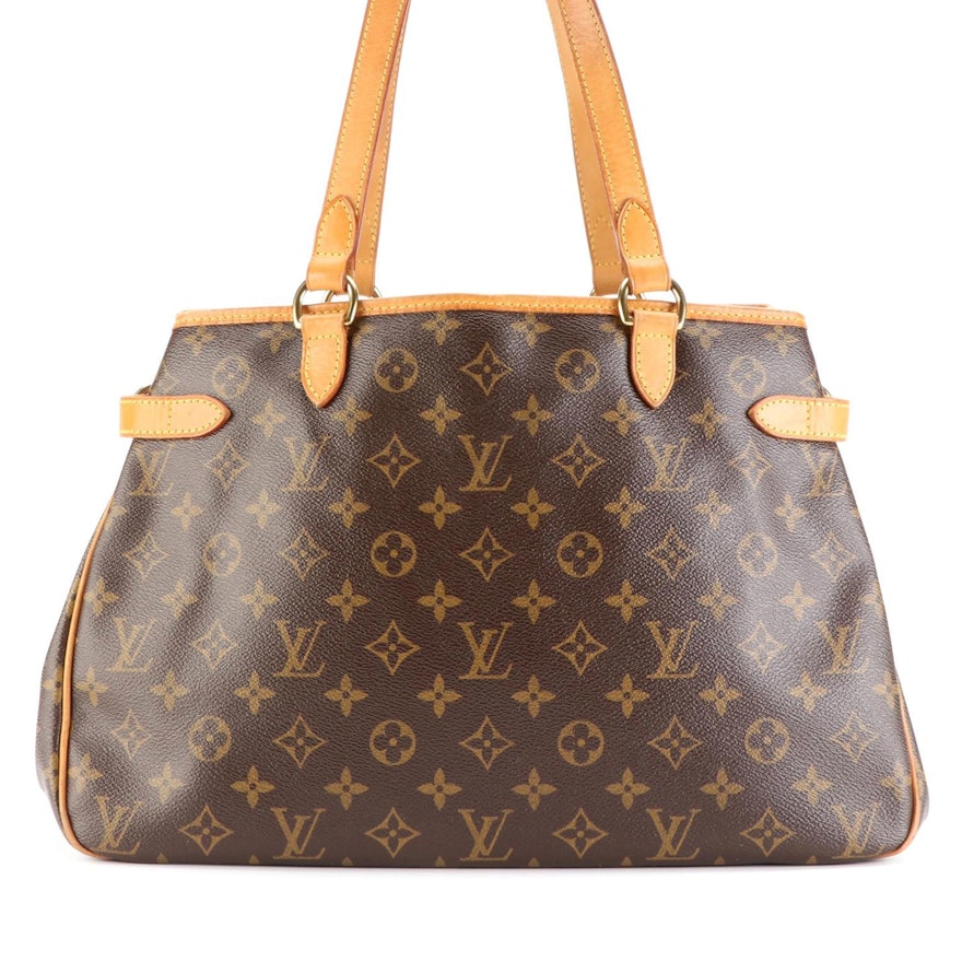 Louis Vuitton Batignolles Horizontal in Monogram Canvas and Vachetta Leather