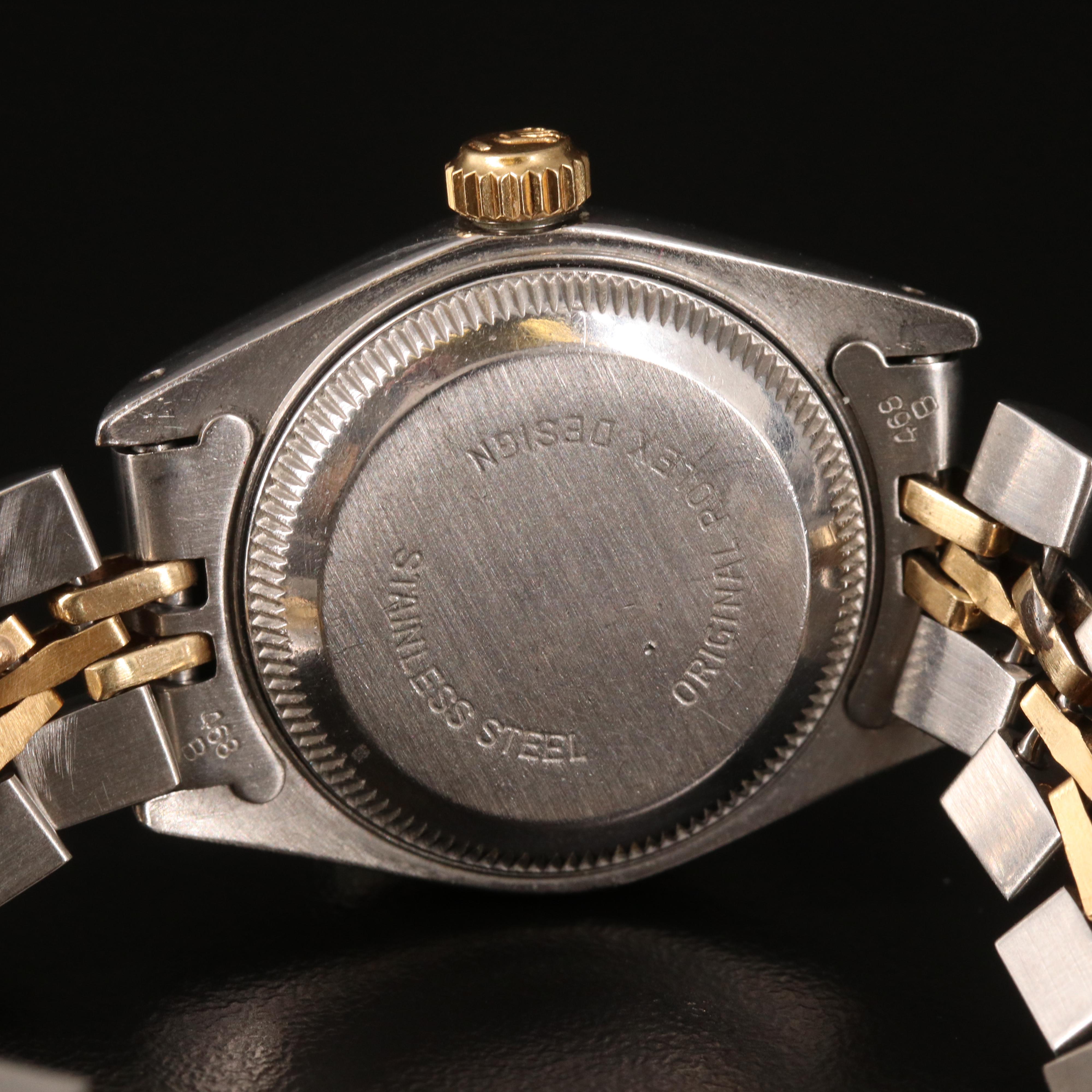 1989 Rolex Oyster Perpetual Diamond Dial Datejust Watch