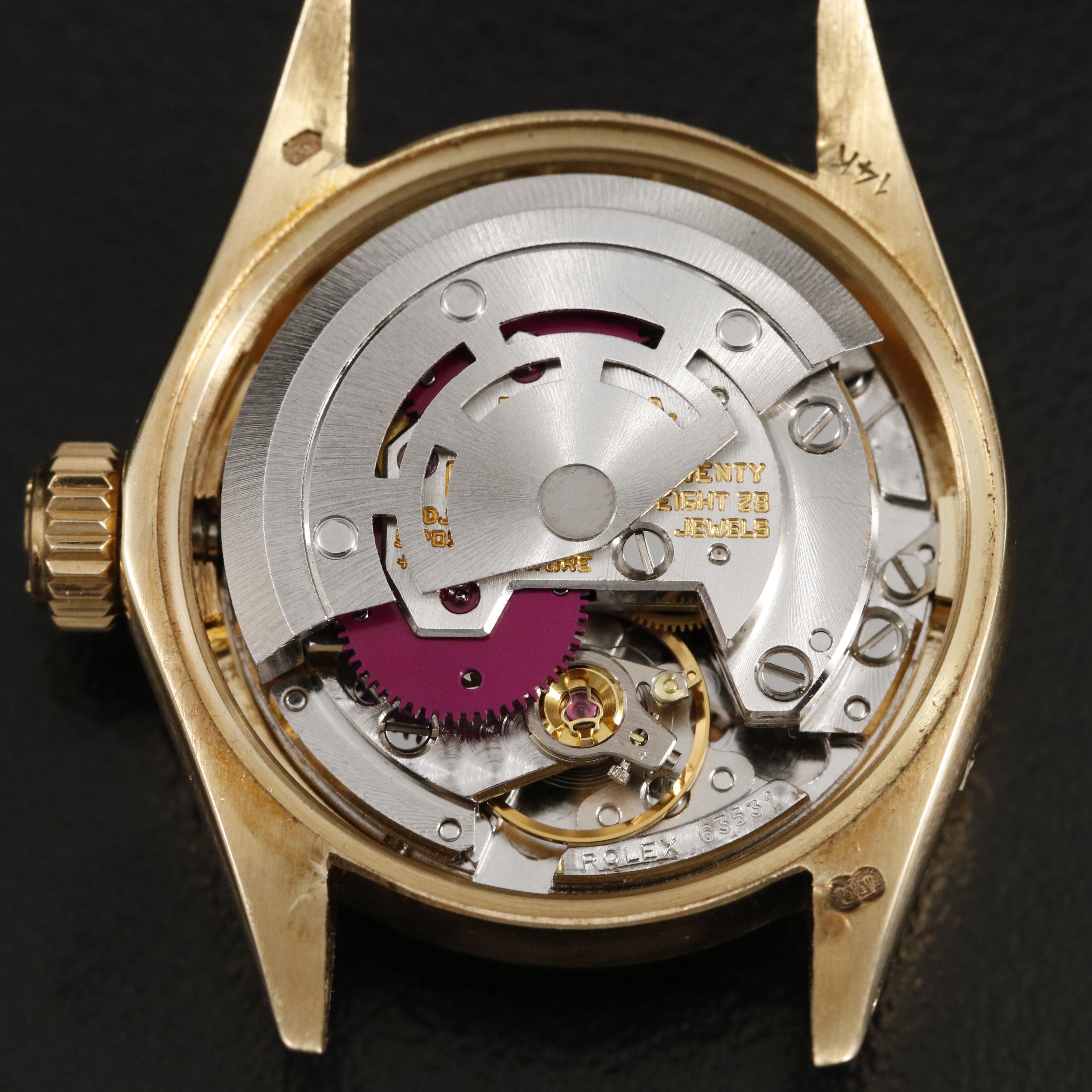 1977 Rolex 14K Oyster Perpetual Watch