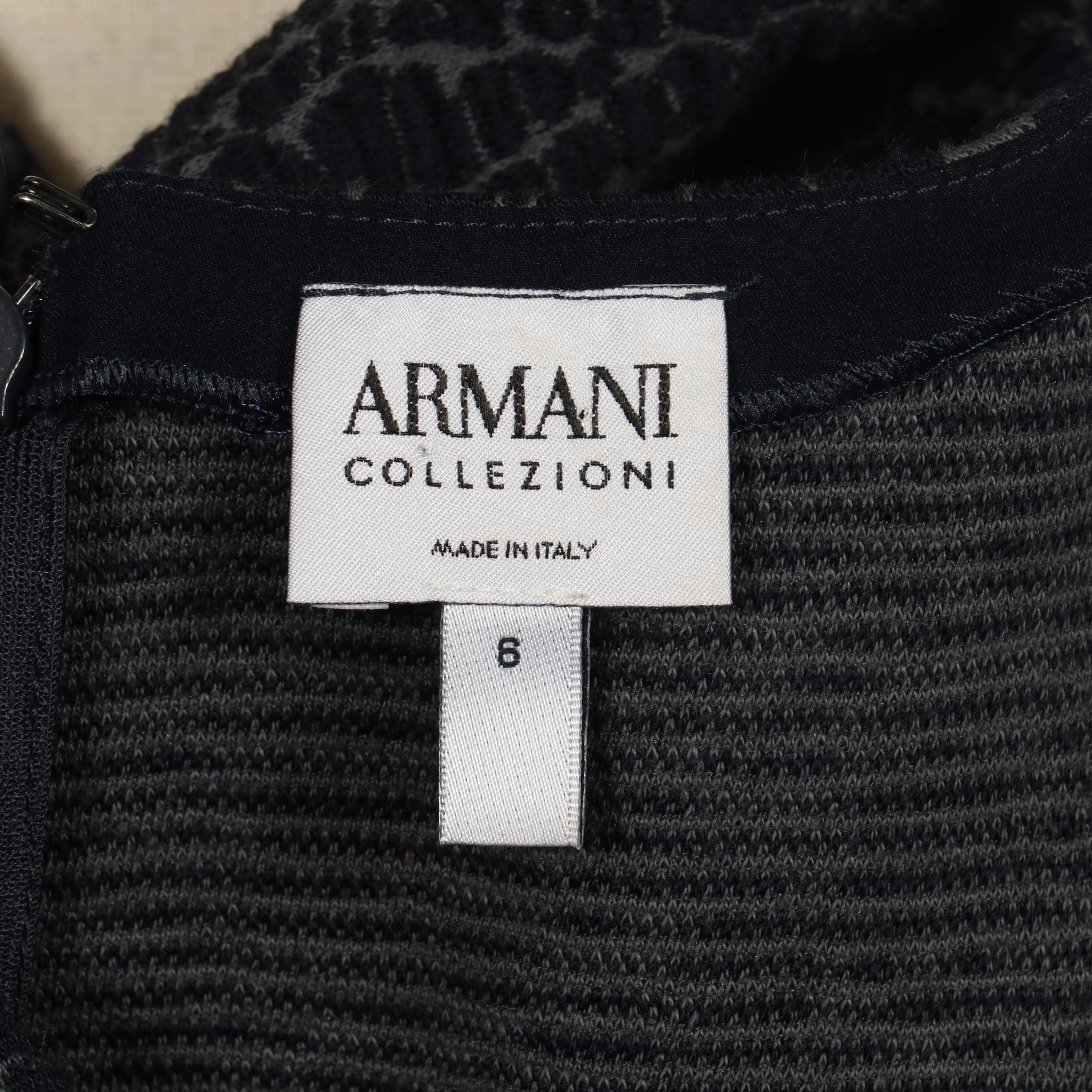 Armani Collezioni Dress and Jacket in Textured Knit