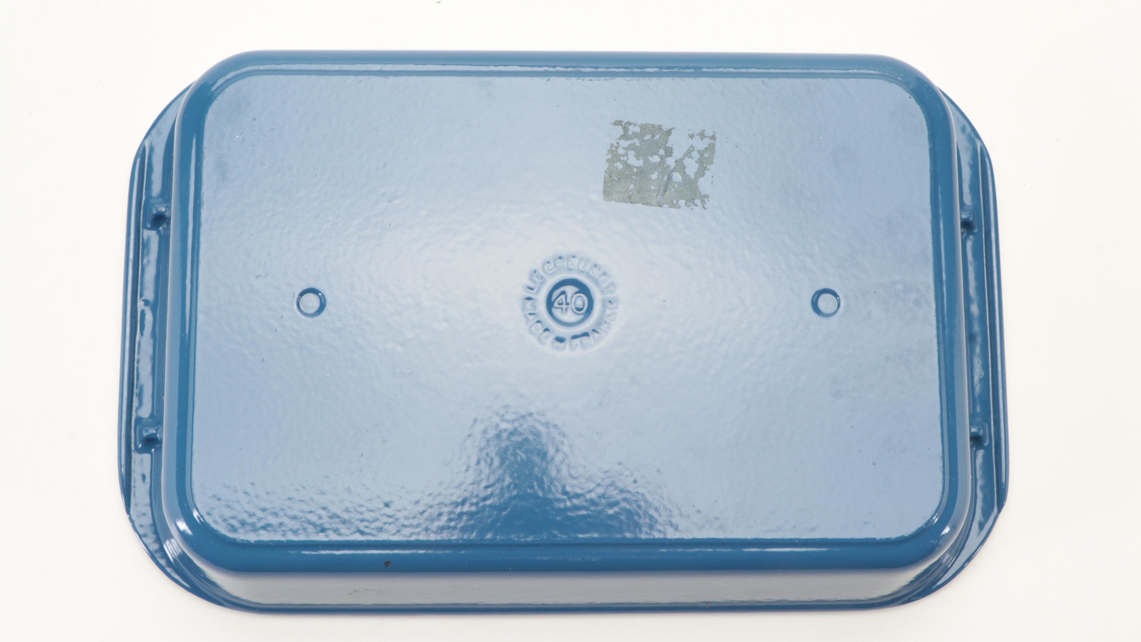 Le Creuset Enameled Cast Iron Baking Dishes, Trivet, and Stoneware Platter