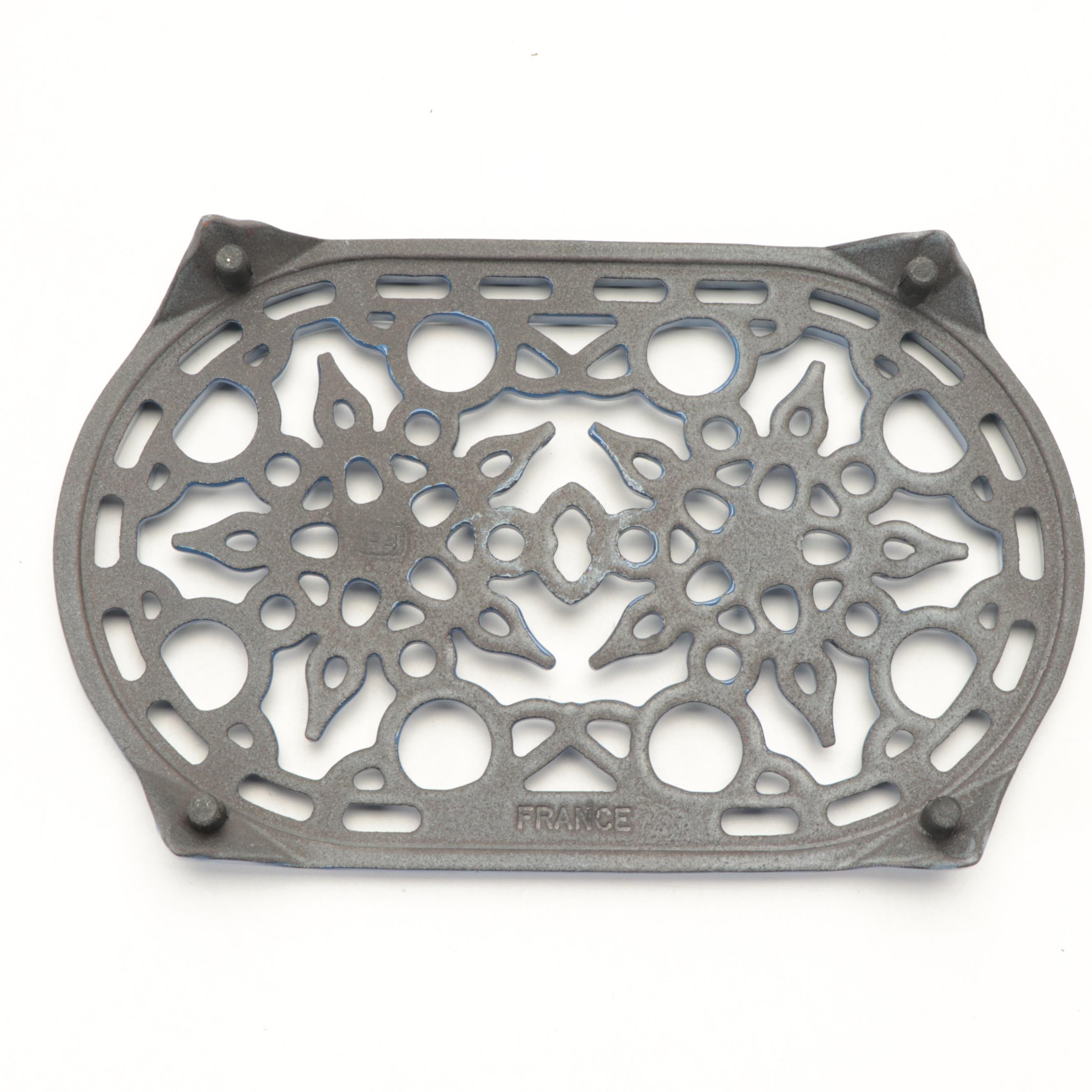 Le Creuset Enameled Cast Iron Baking Dishes, Trivet, and Stoneware Platter